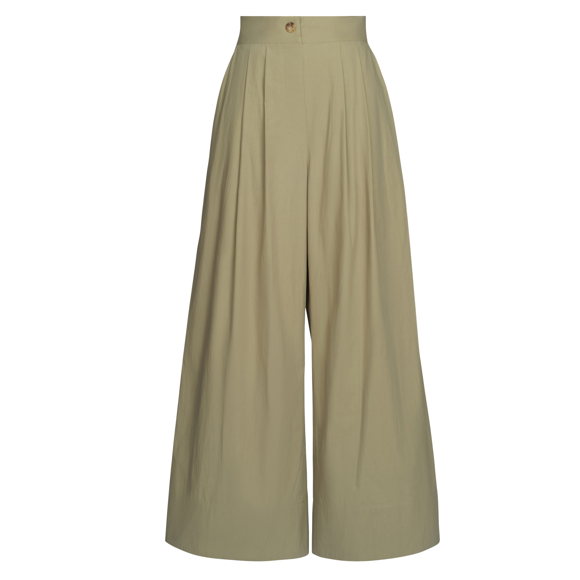 Coxsone Pleated High-Waisted Pant