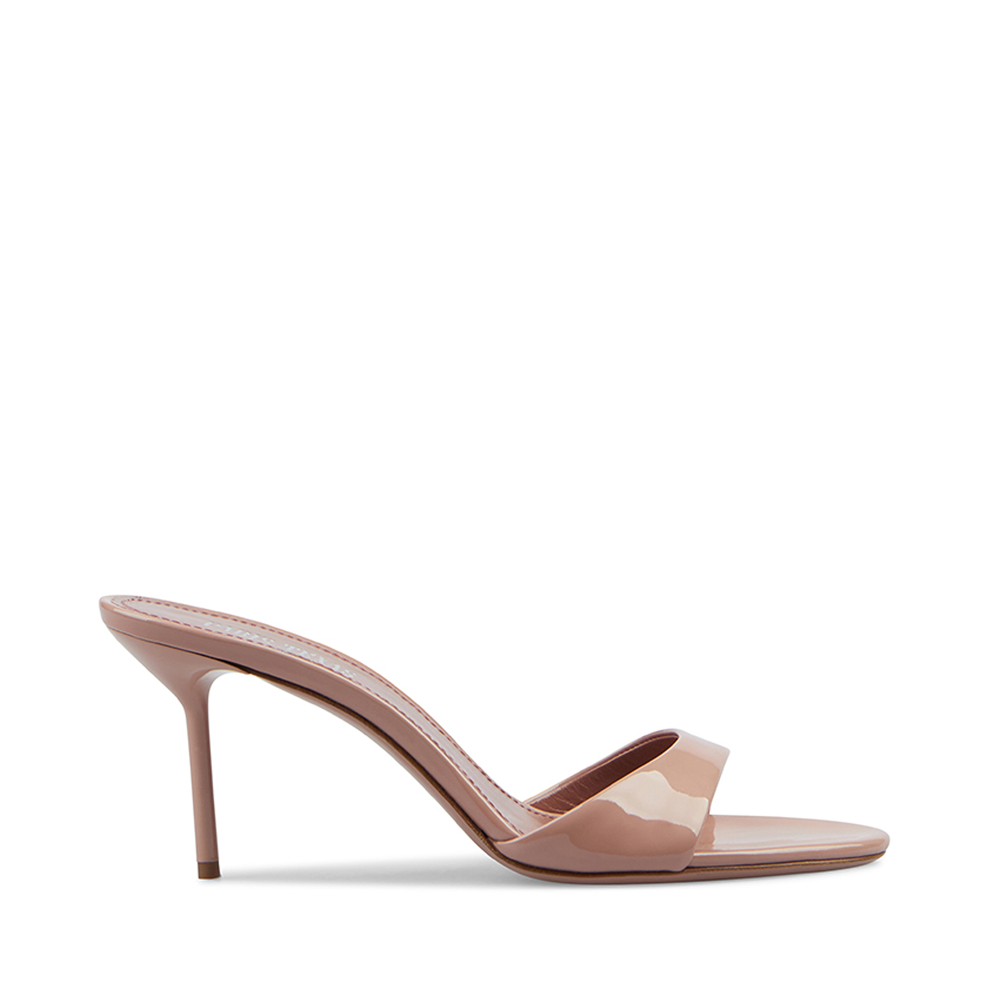 Lidia 70mm Patent Leather Mule
