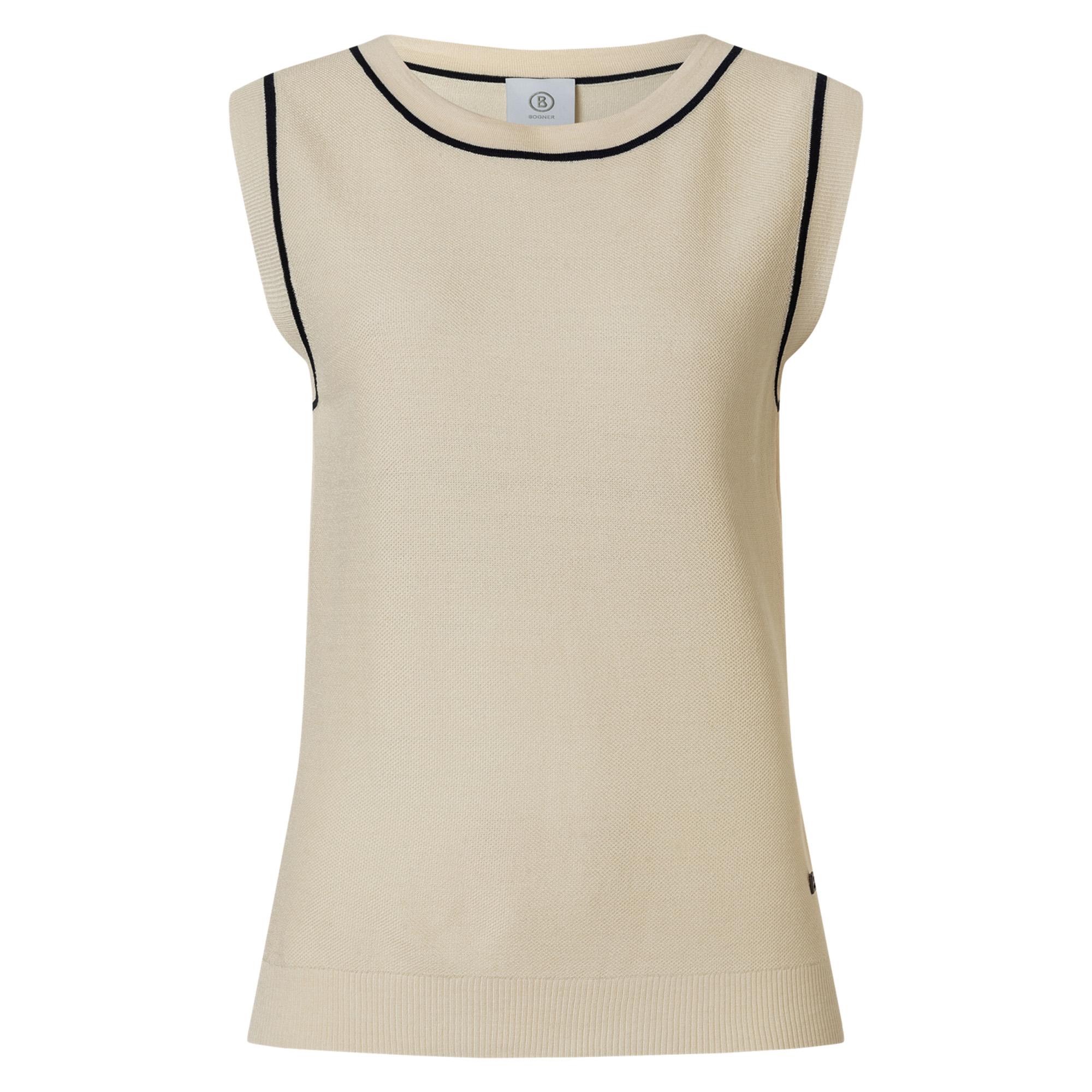 Phia Sleeveless Silk Knit Top