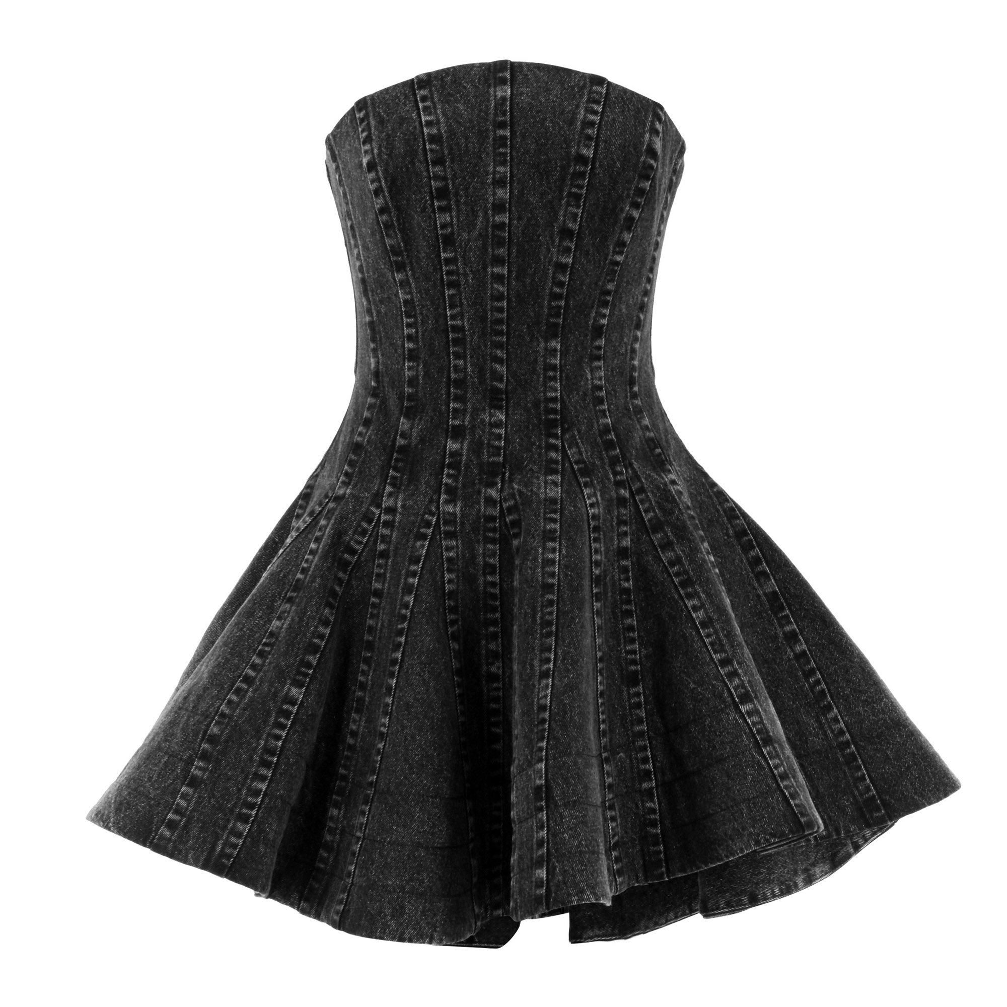 Leda Denim Cocktail Dress