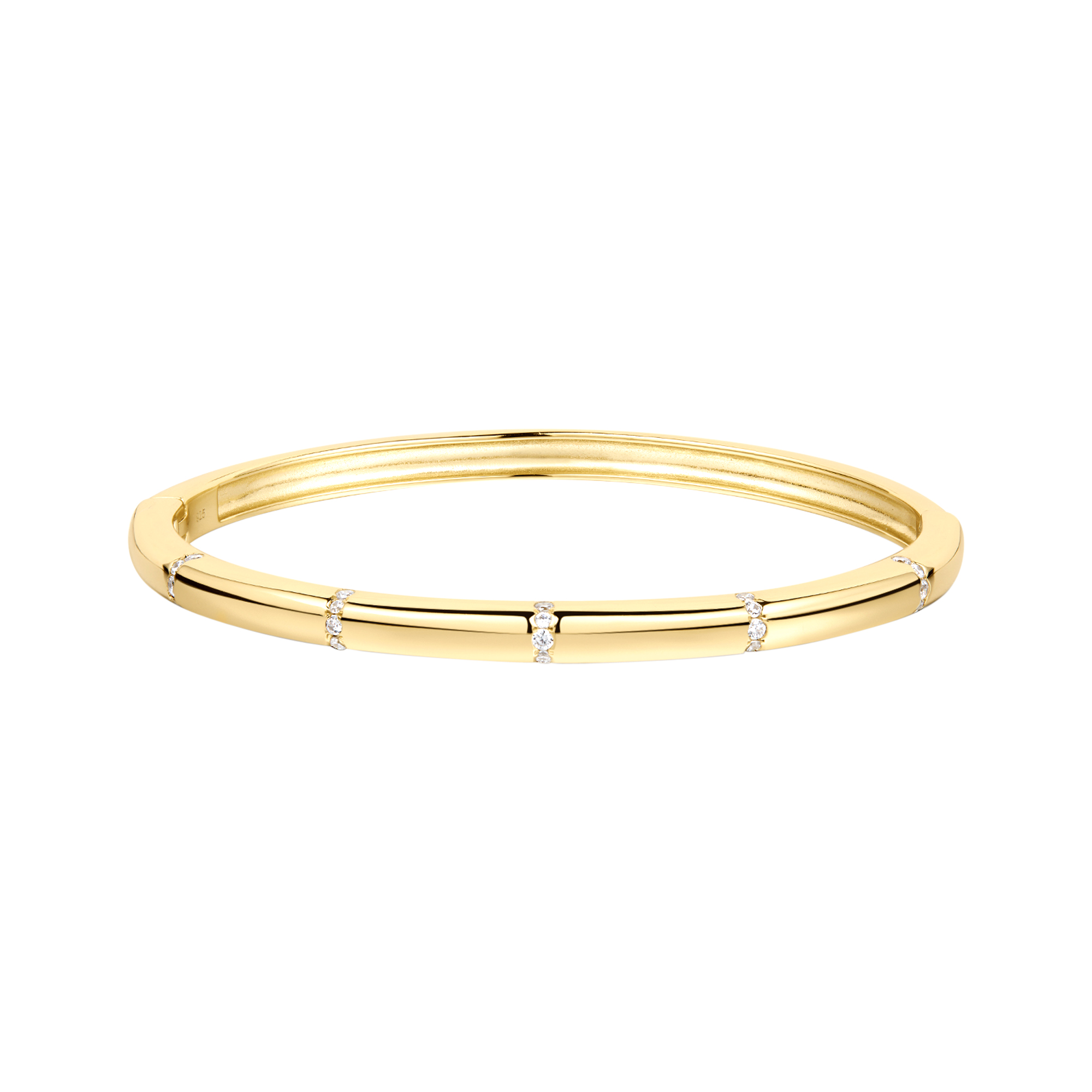 Charlotte CZ Station Bangle
