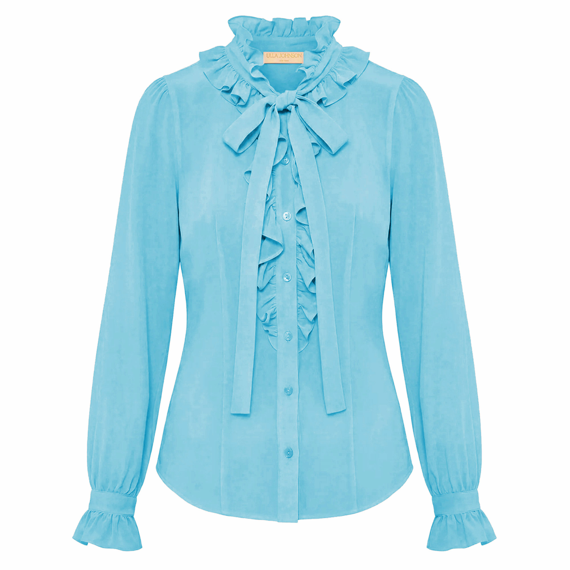 Catroux Long Sleeve Silk Blouse