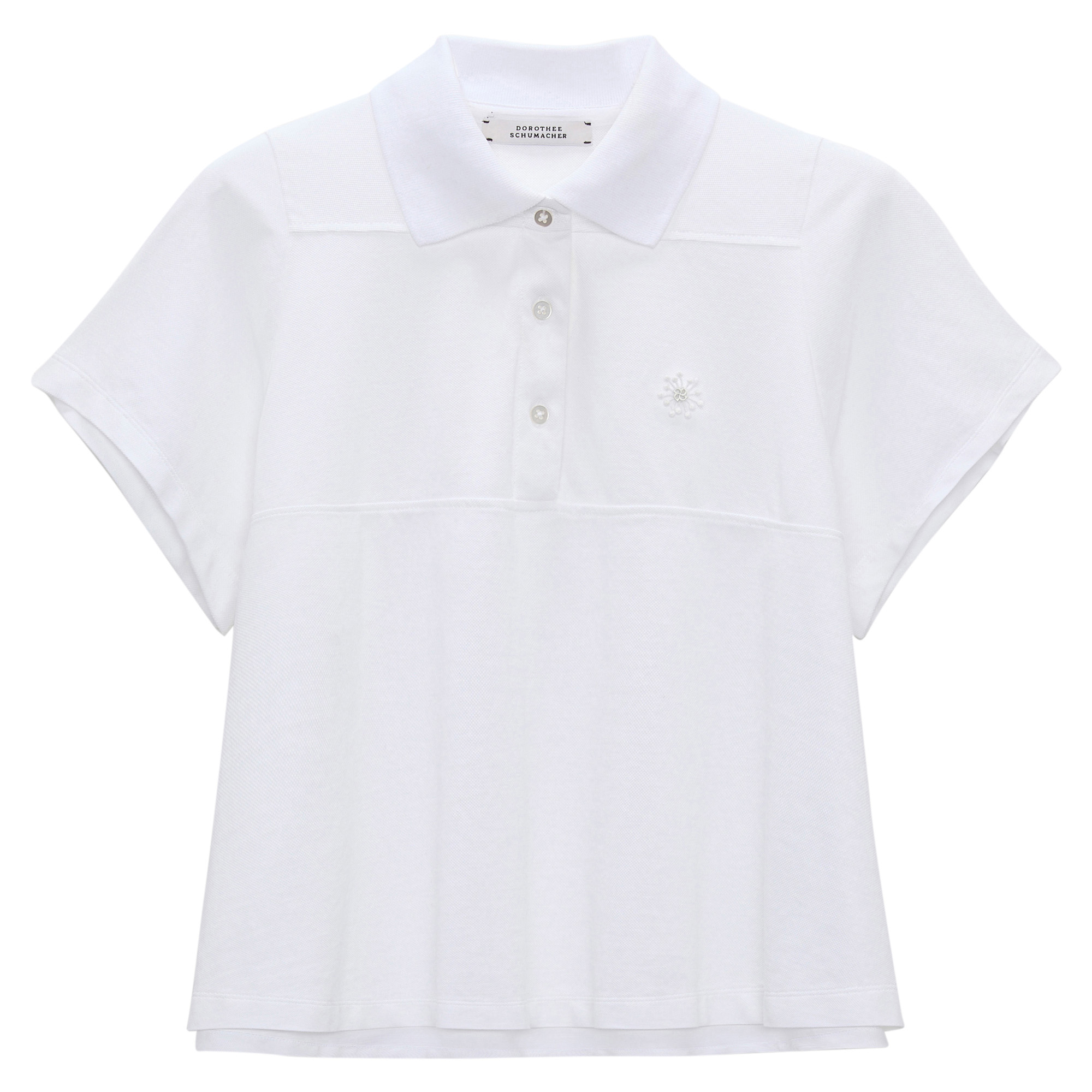Sporty Romance Short Sleeve Polo Shirt