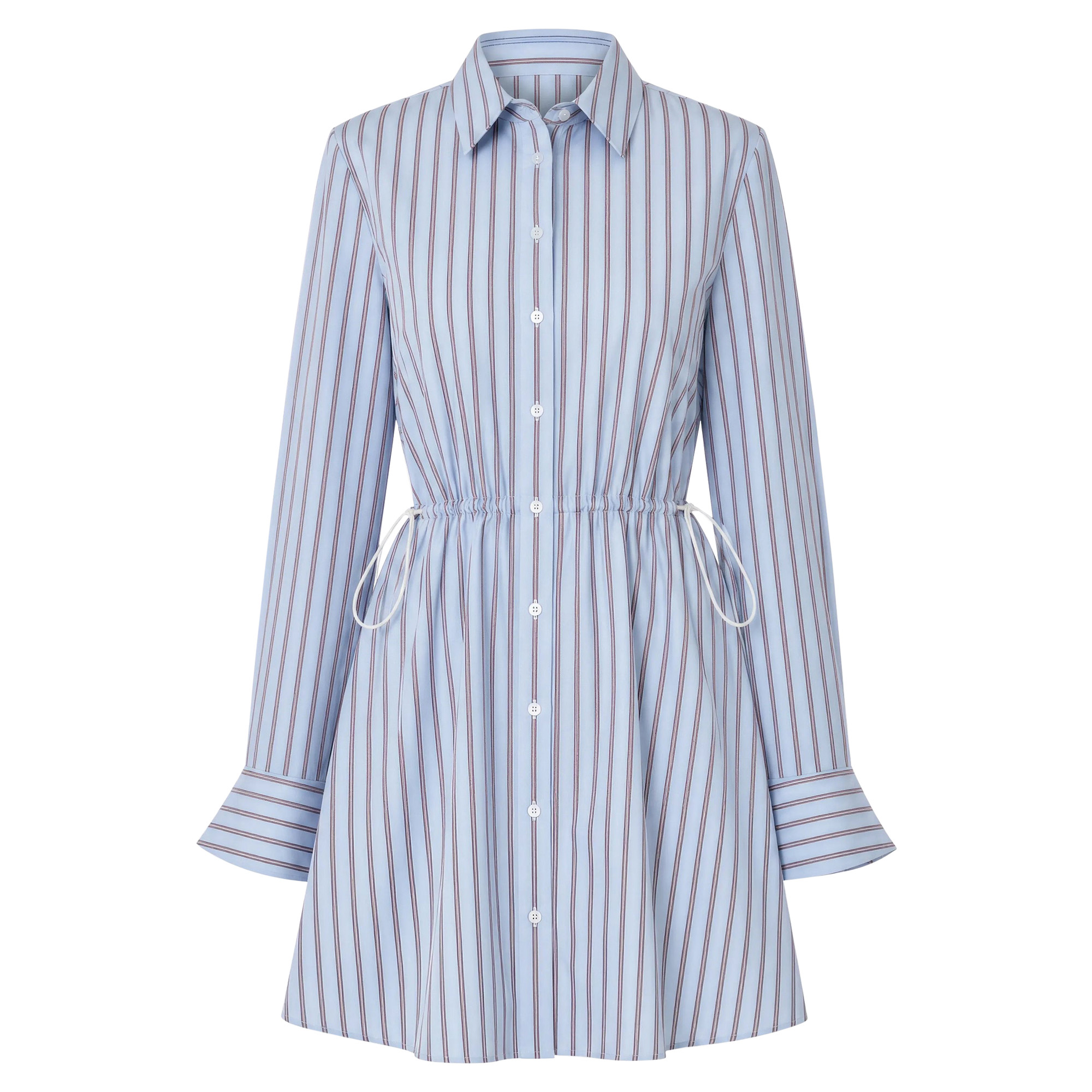 Kirby Long Sleeve Mini Shirt Dress