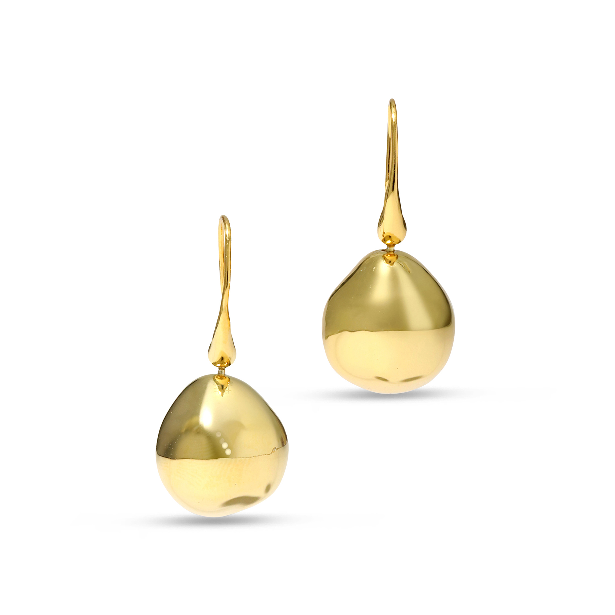 Molten Ball Wire Earring