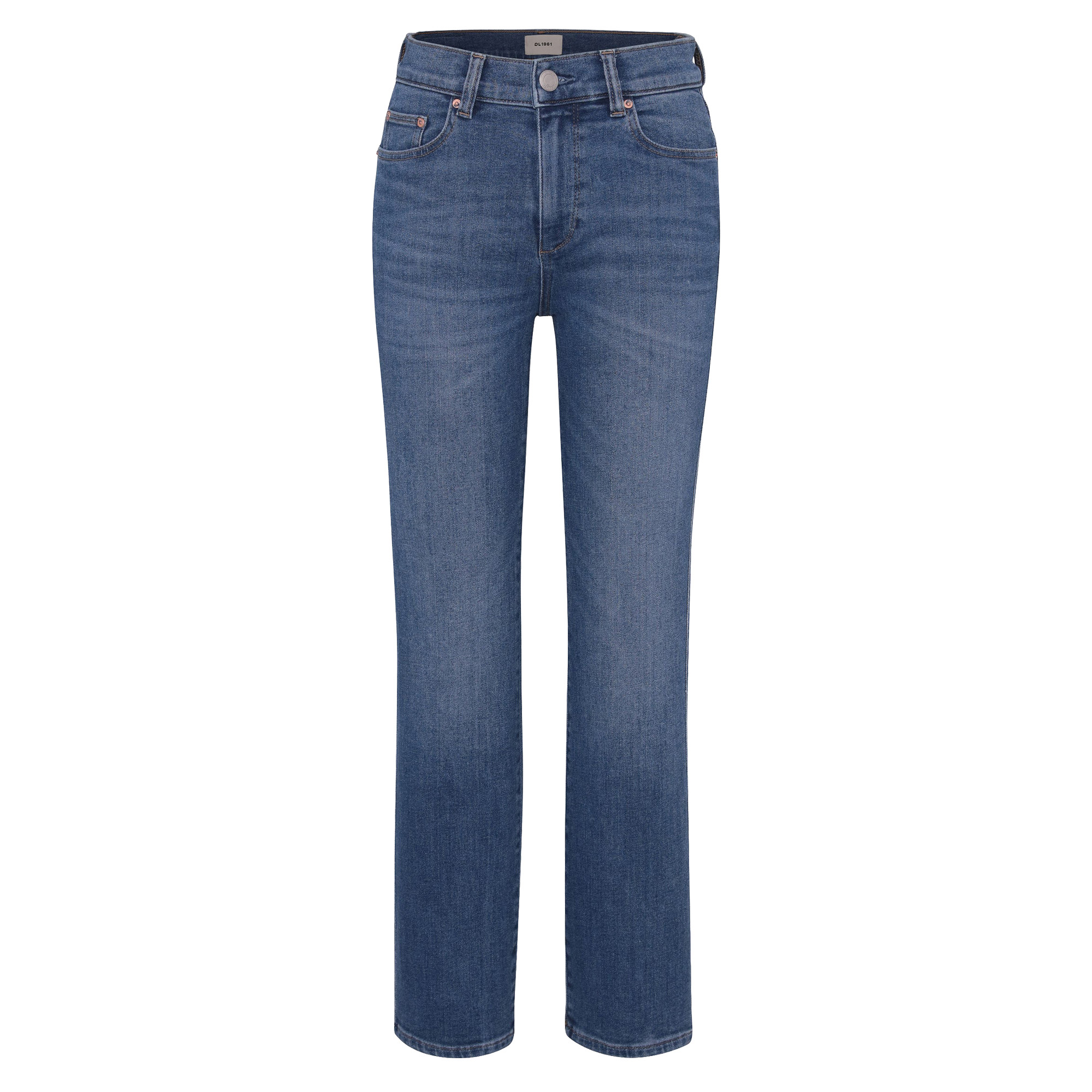 Mara Straight Mid Rise Instasculpt Ankle Jeans