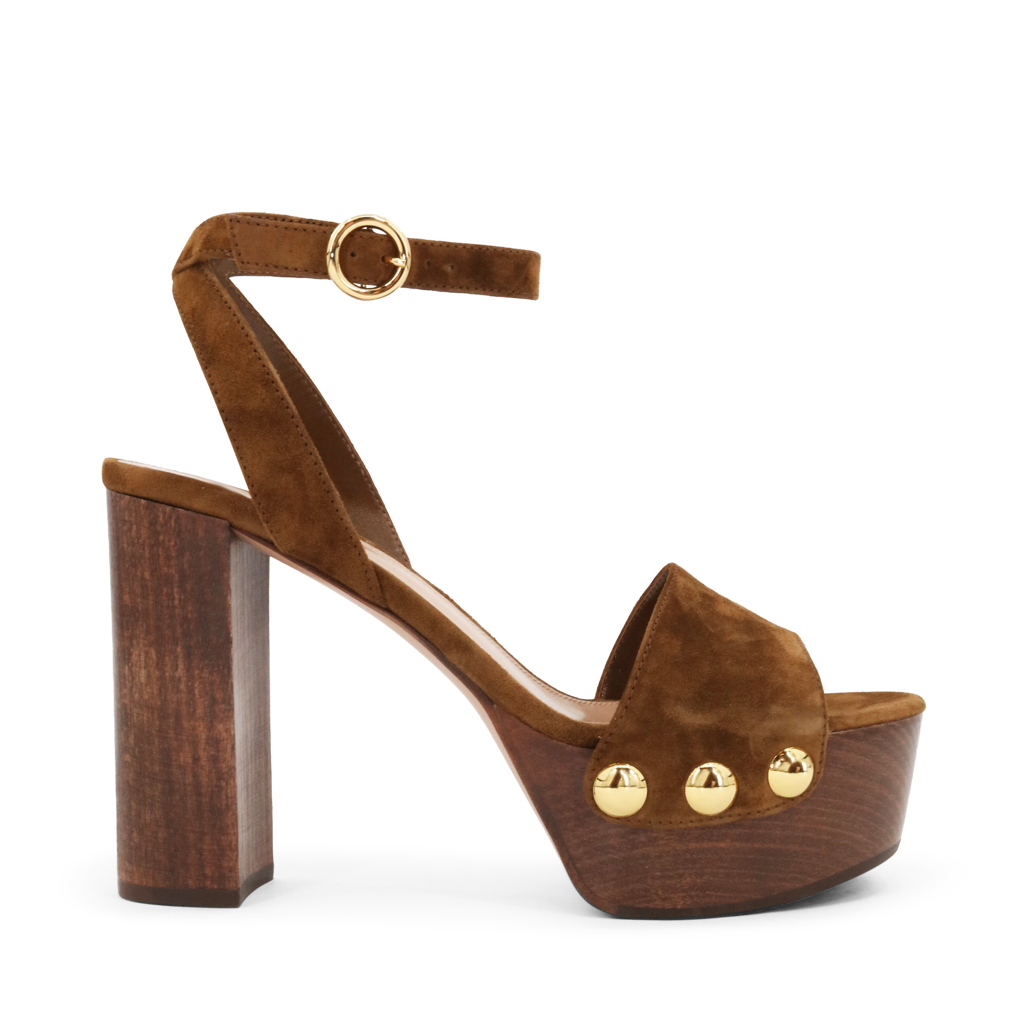 Suede 70mm Platform Sandal