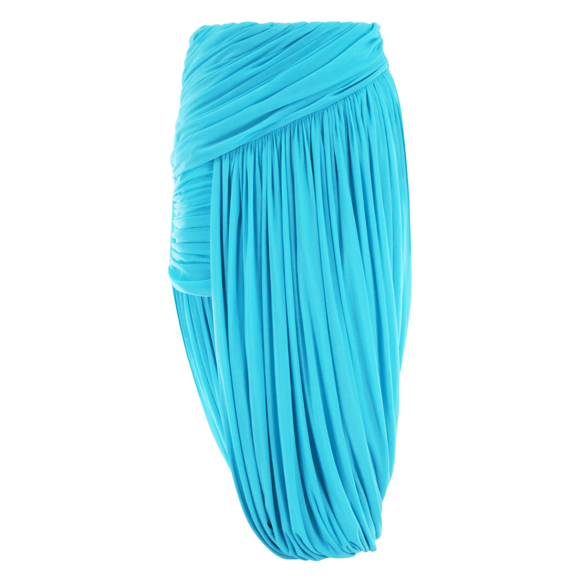Wes Asymmetrical Jersey Midi Skirt