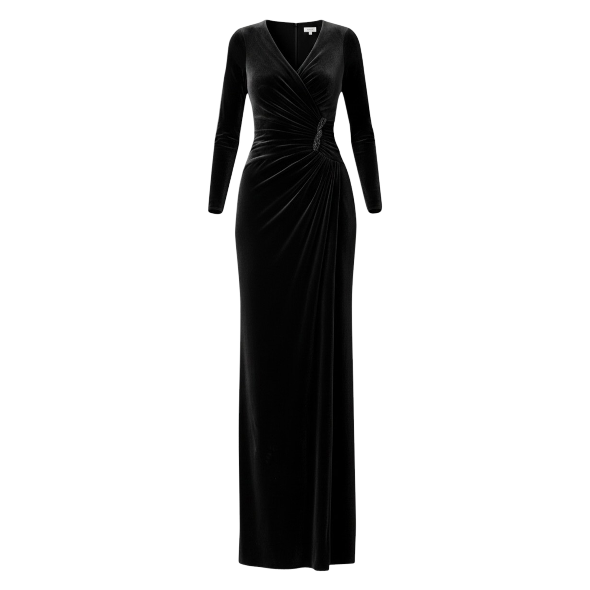 Velvet Surplus Bodice Gown