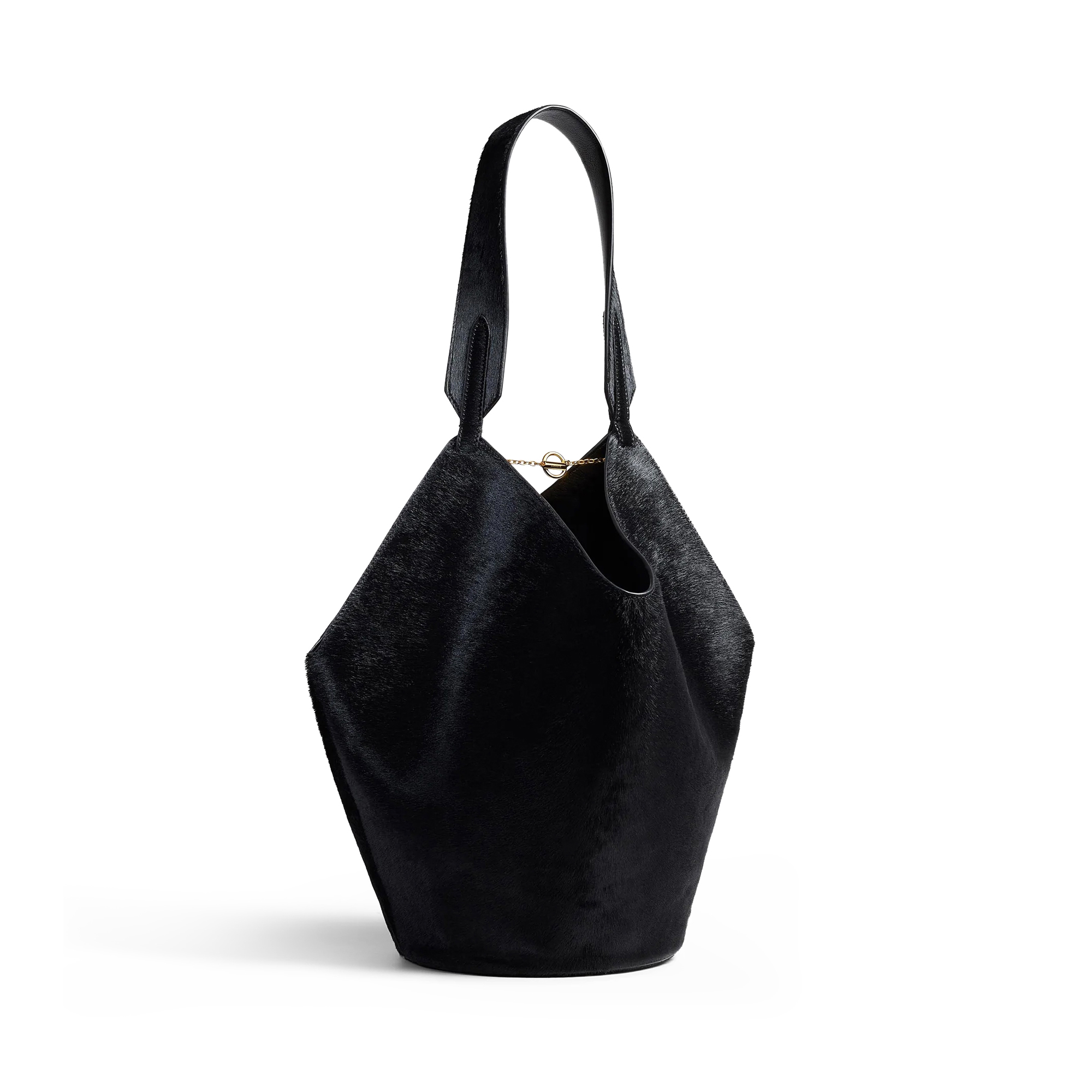 Small Lotus Haircalf Tote Bag