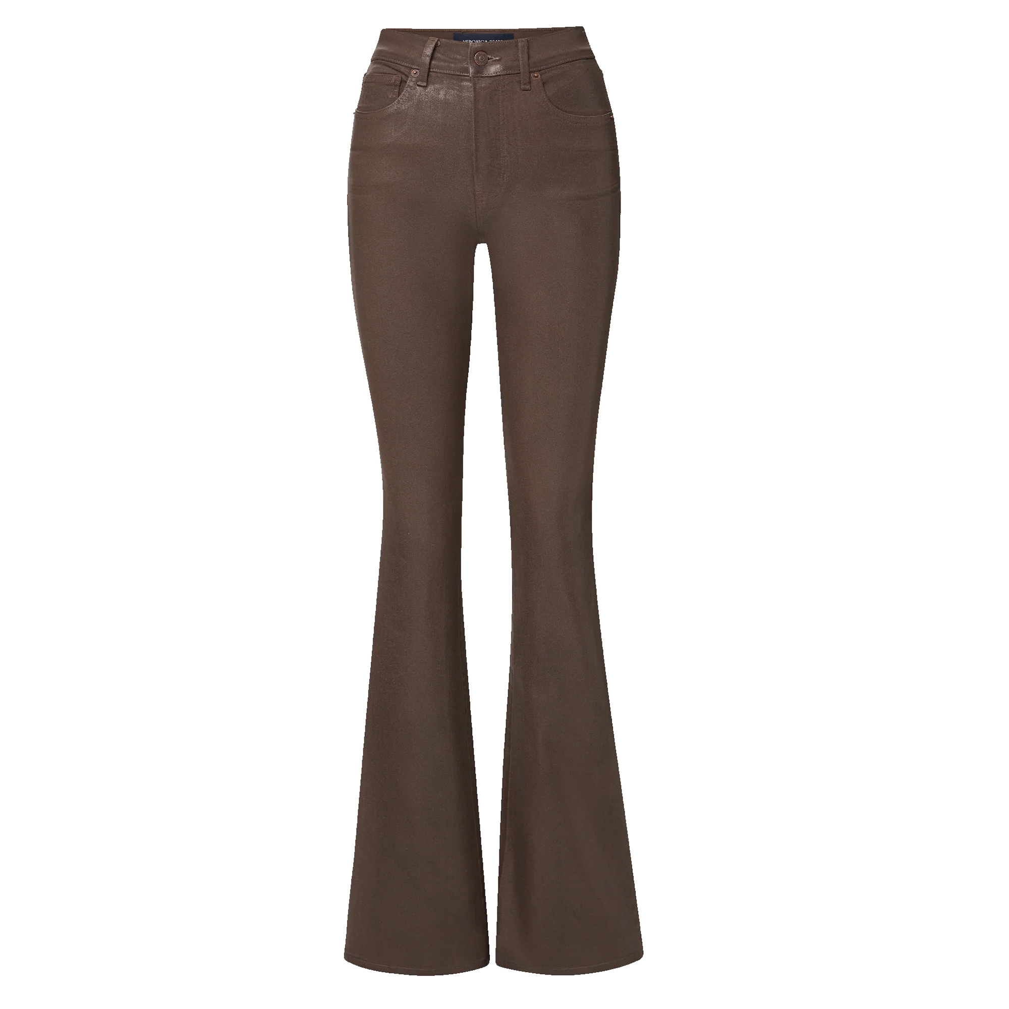 Beverly Coated Skinny Flare Jean