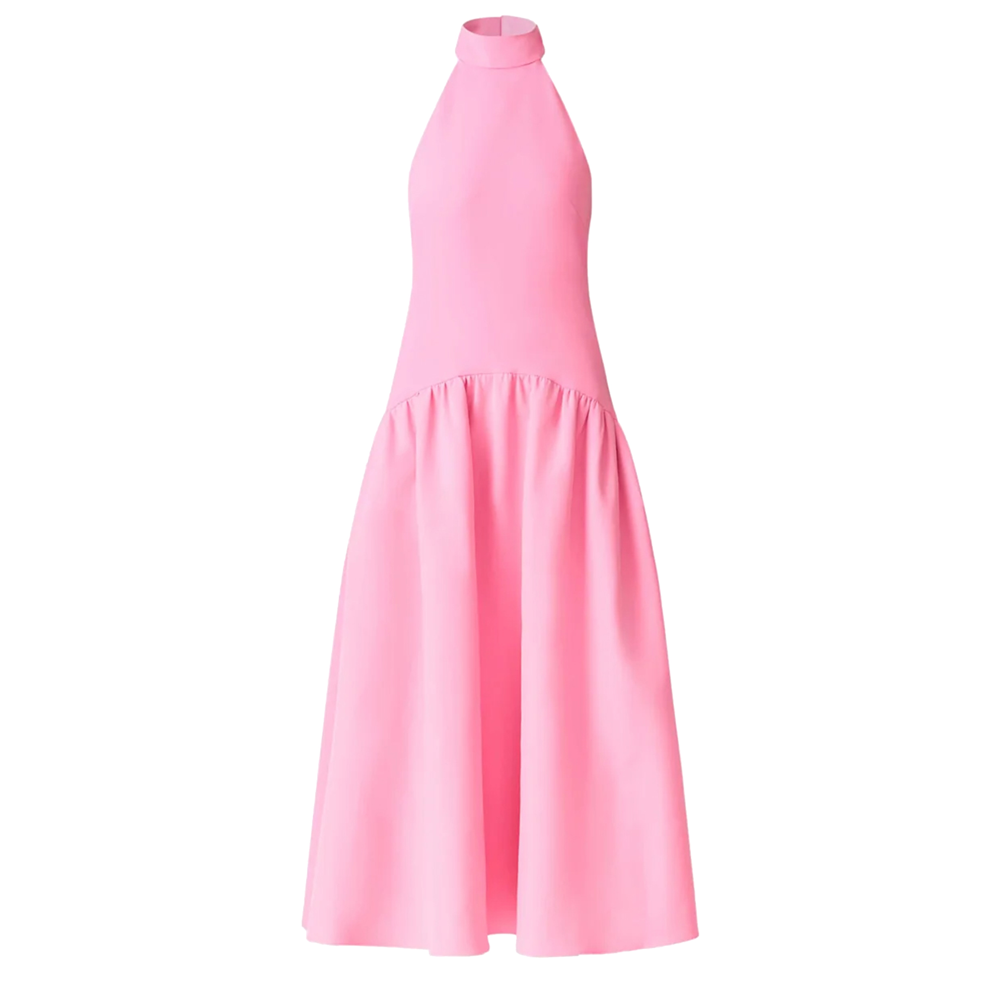 Nolana Sleeveless Halterneck Midi Dress