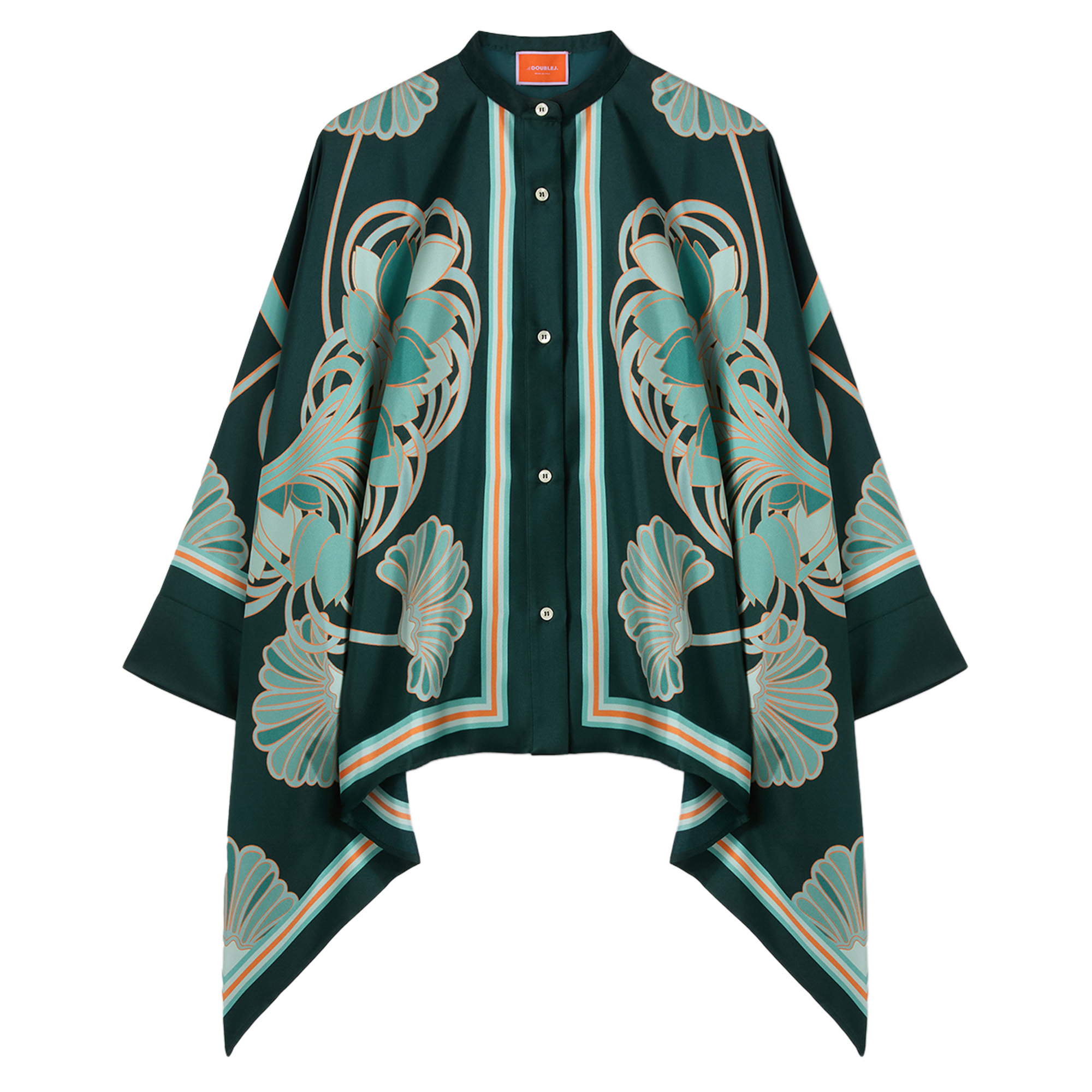 Foulard Square Silk Top