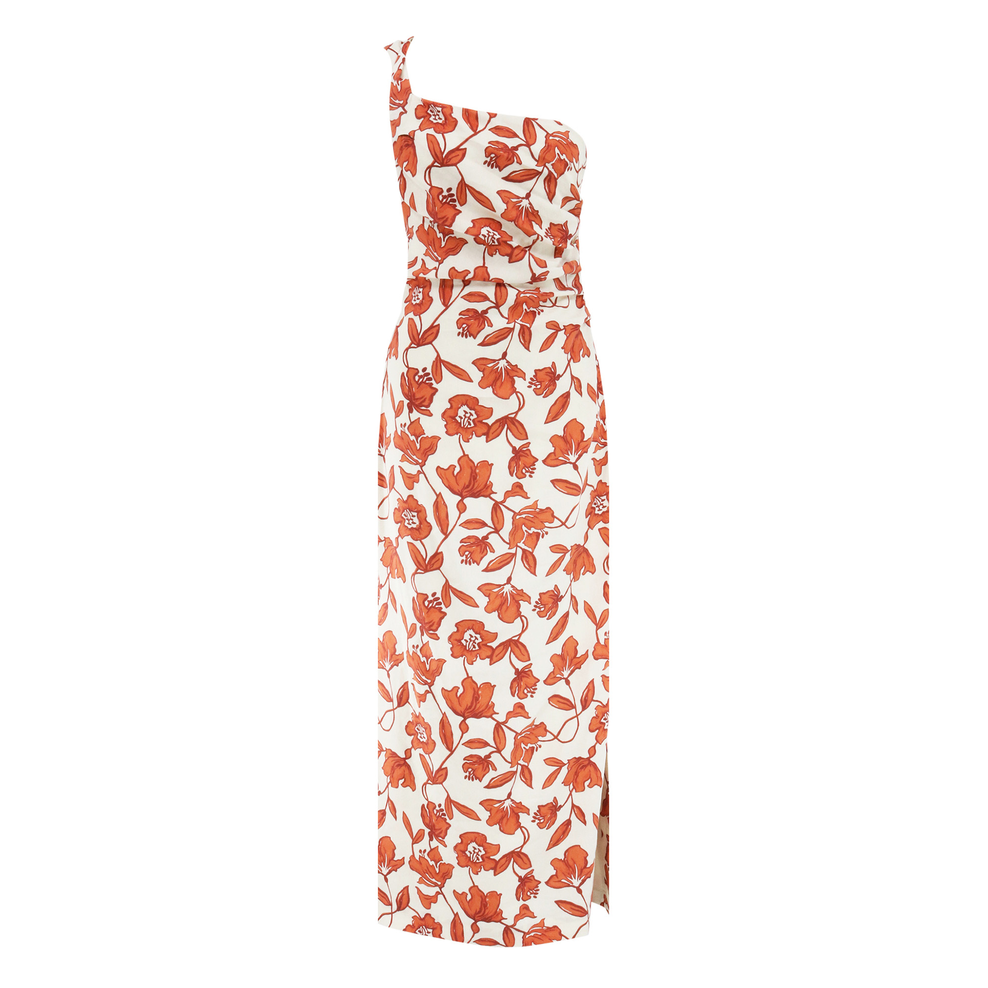 Chloe One Shoulder Midi Dress