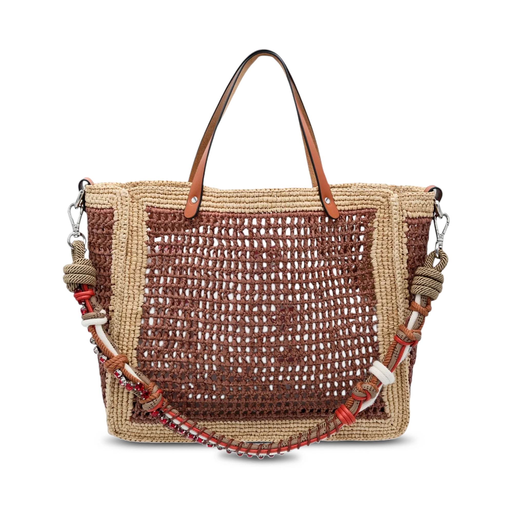 Large Cabas Tote Bag With Patmos Shoulder Strap