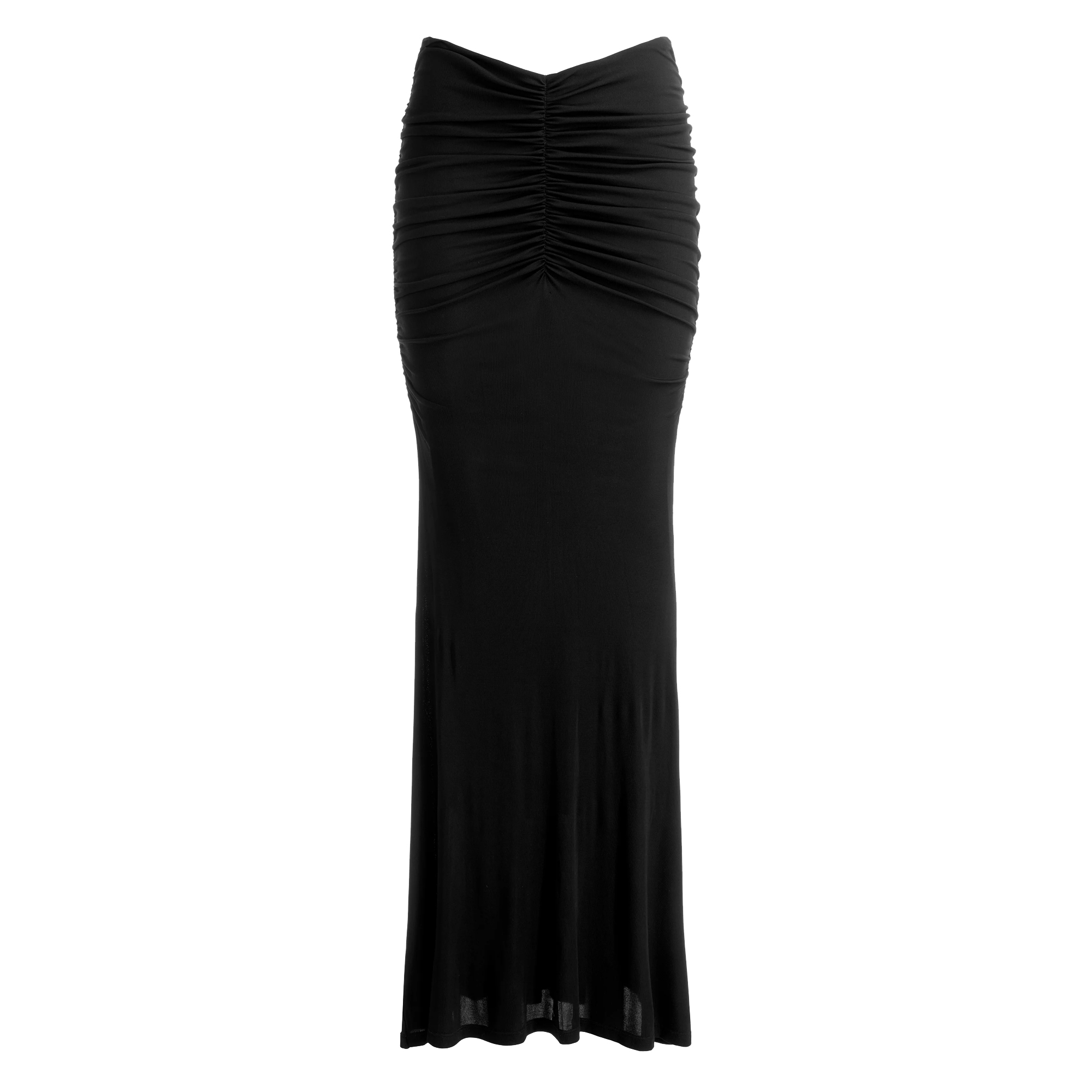 Shannon Ruched Hip Maxi Skirt