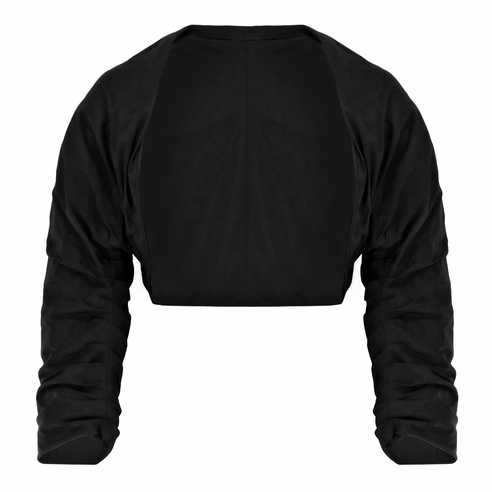 Draped 3/4 Sleeve Bolero