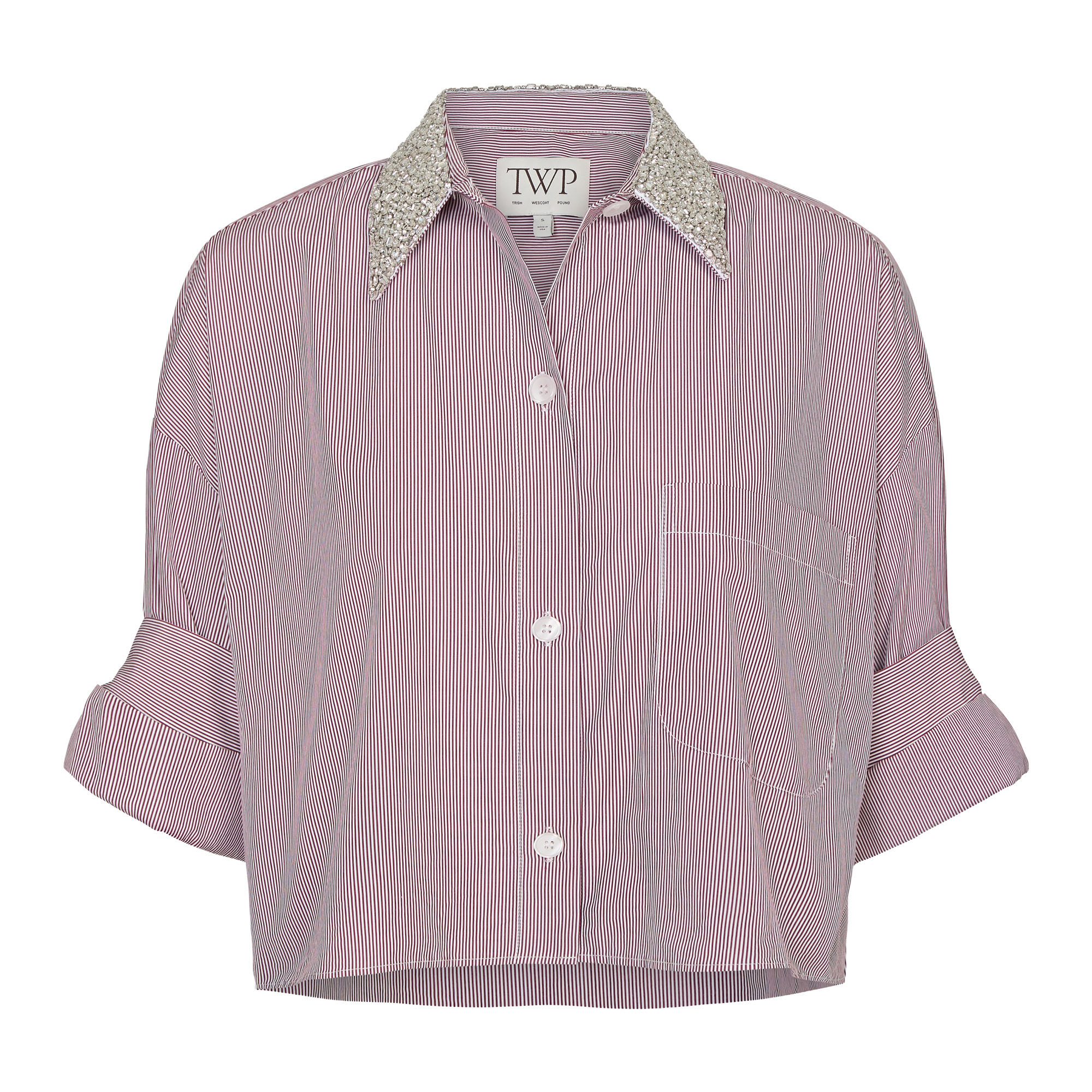 Next Ex Shirt With Crystal Collar