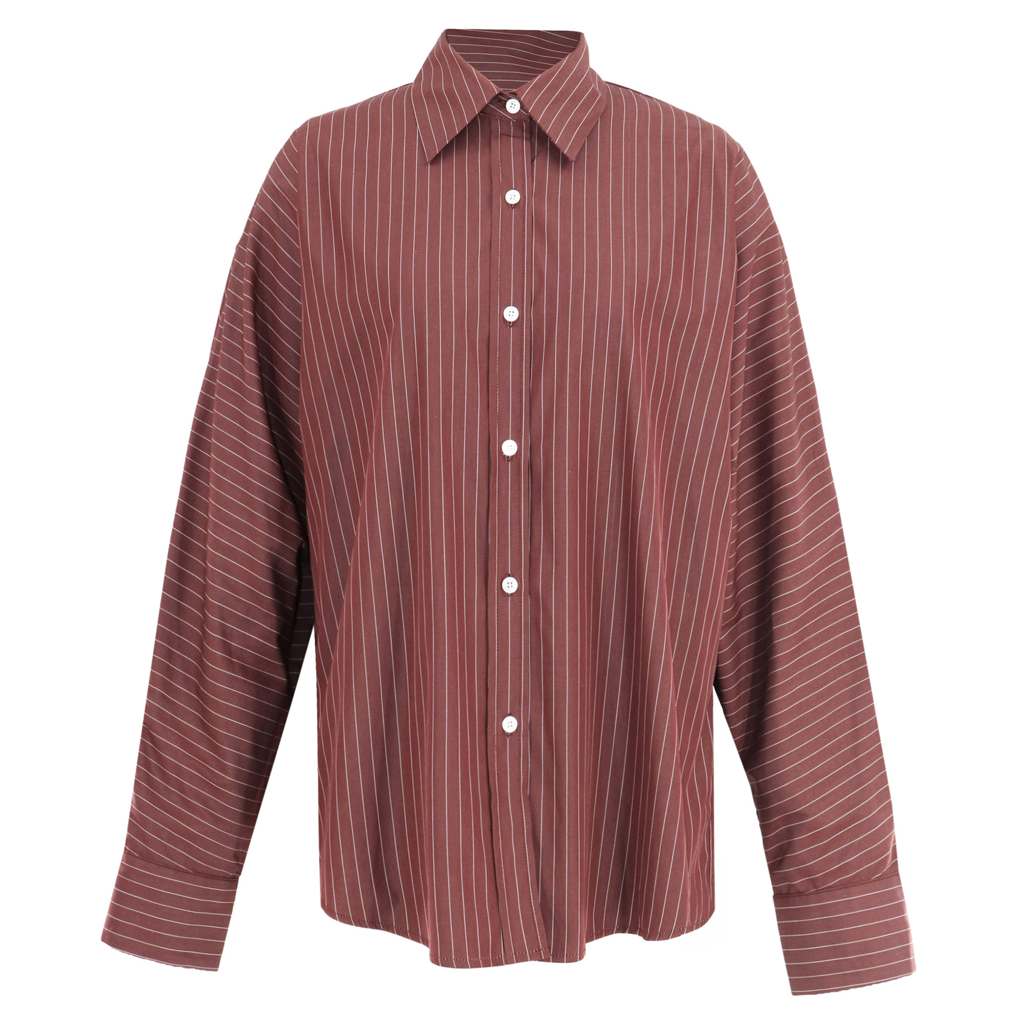 Crosby Striped Dolman Poplin Shirt