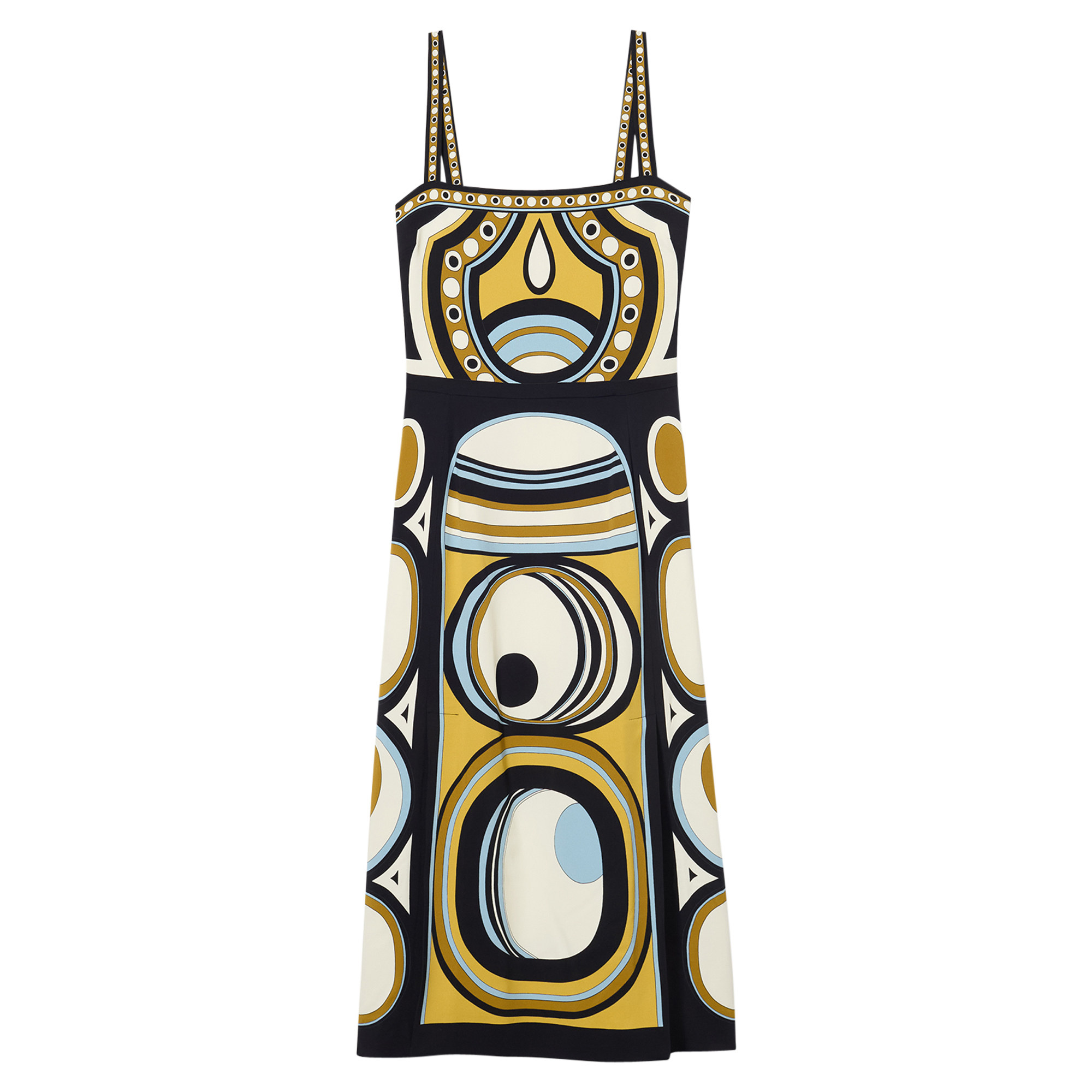 Buy Me A Martini Sleeveless Side Slit Midi Dress