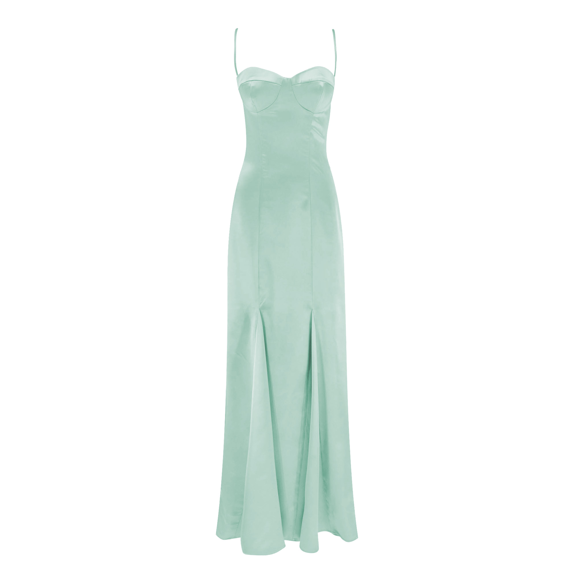 Opus Sleeveless Satin Gown