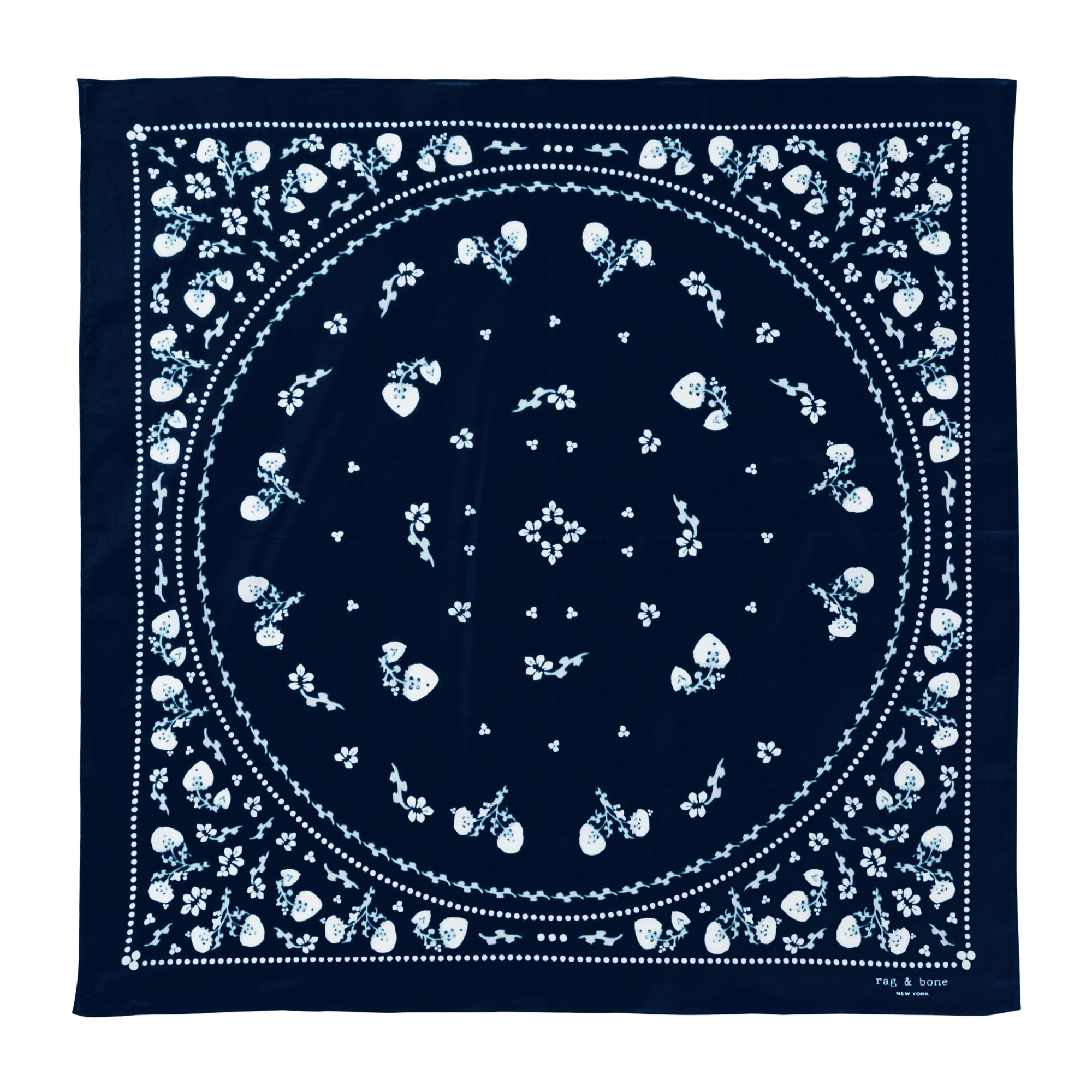 Floral Western Bandana