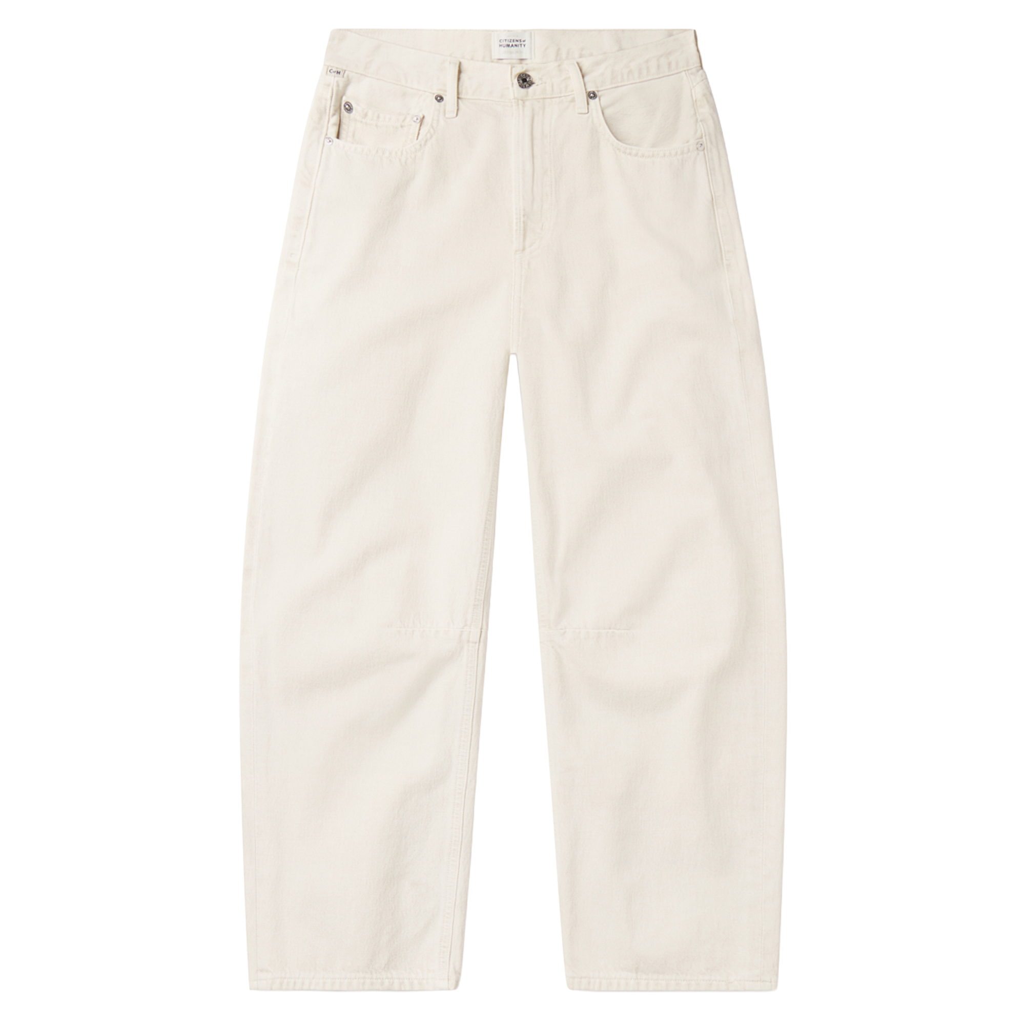 Miro High Rise Barrel-Leg Jean