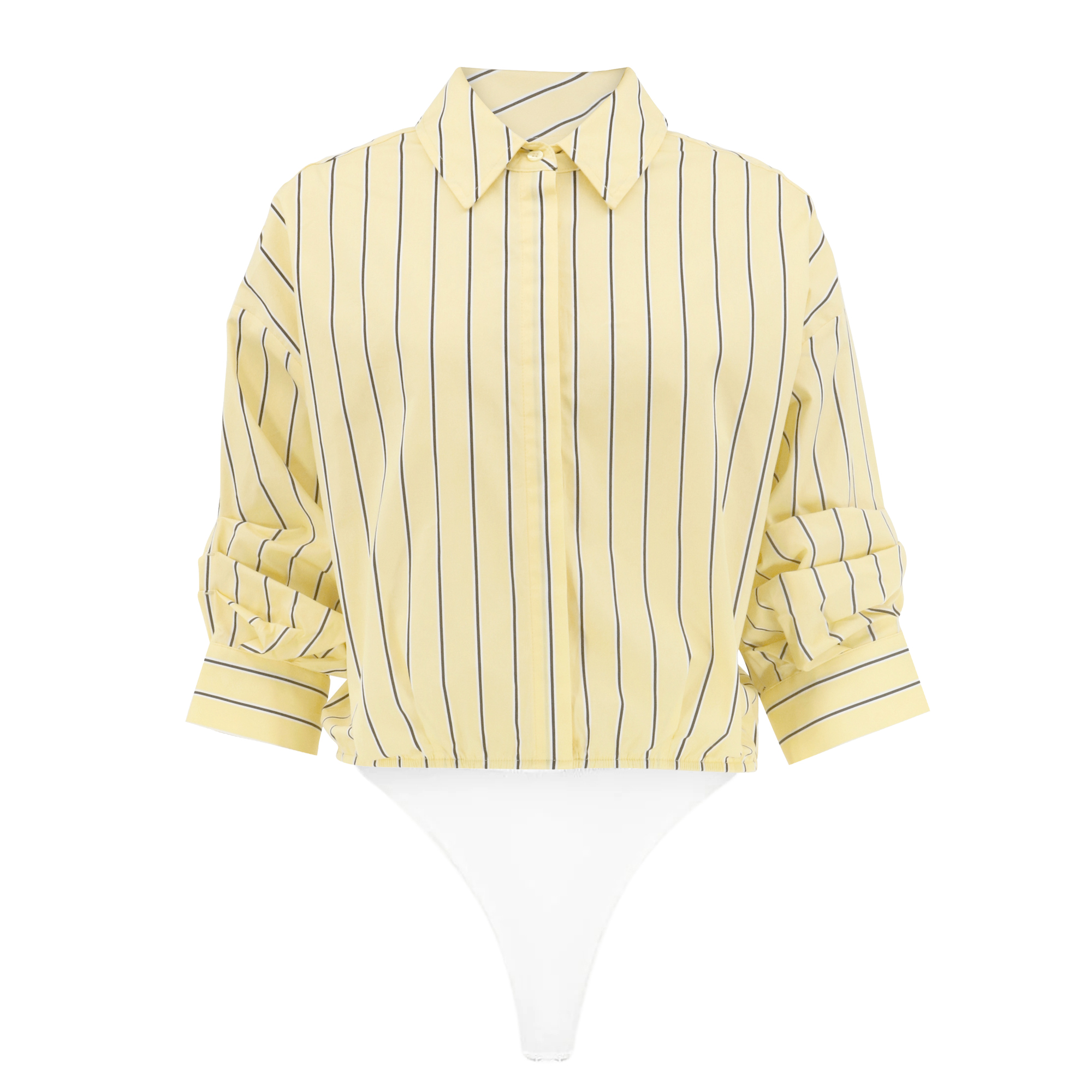 Traverse Long Sleeve Poplin Shirt Bodysuit