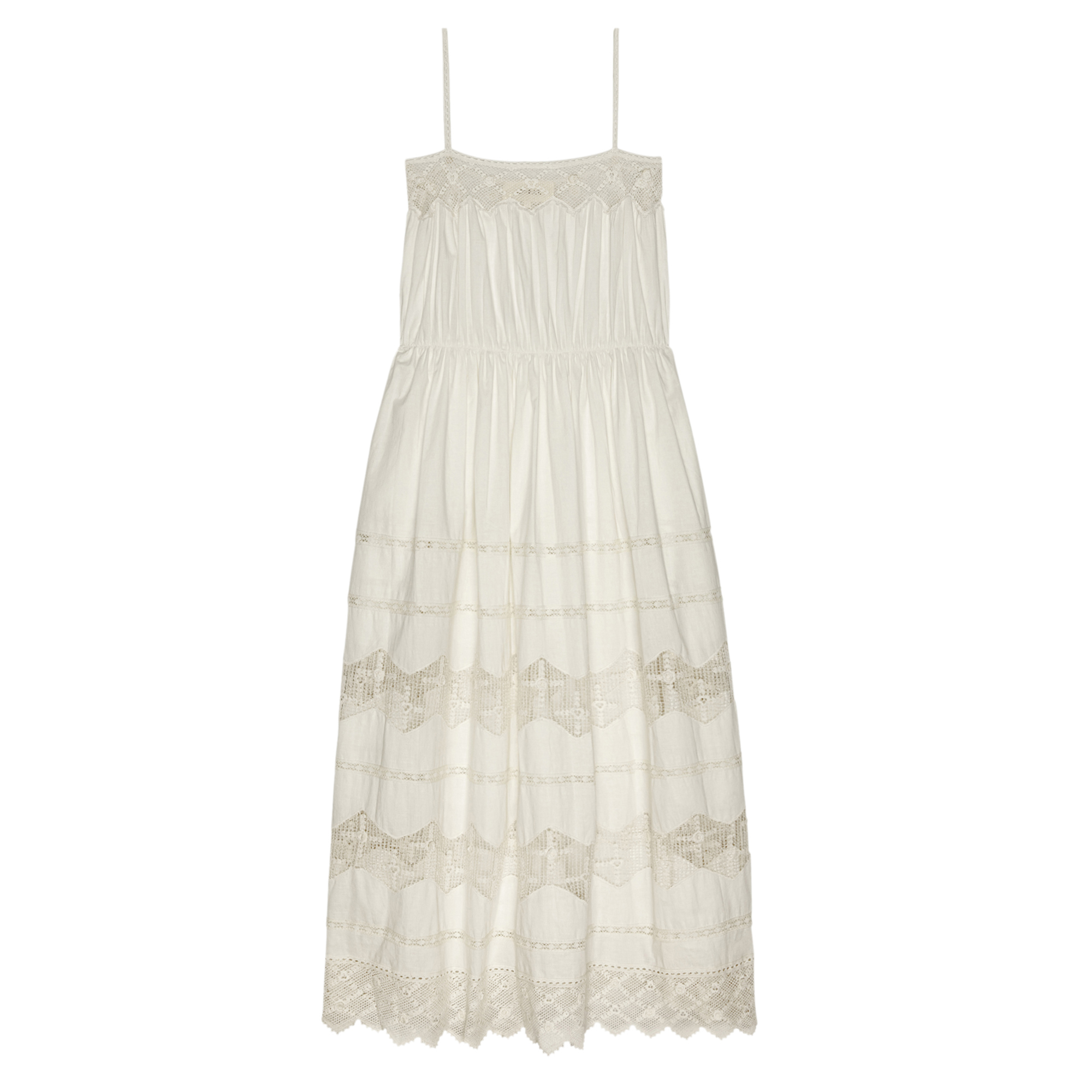 The Rosette Sleeveless Crochet Dress