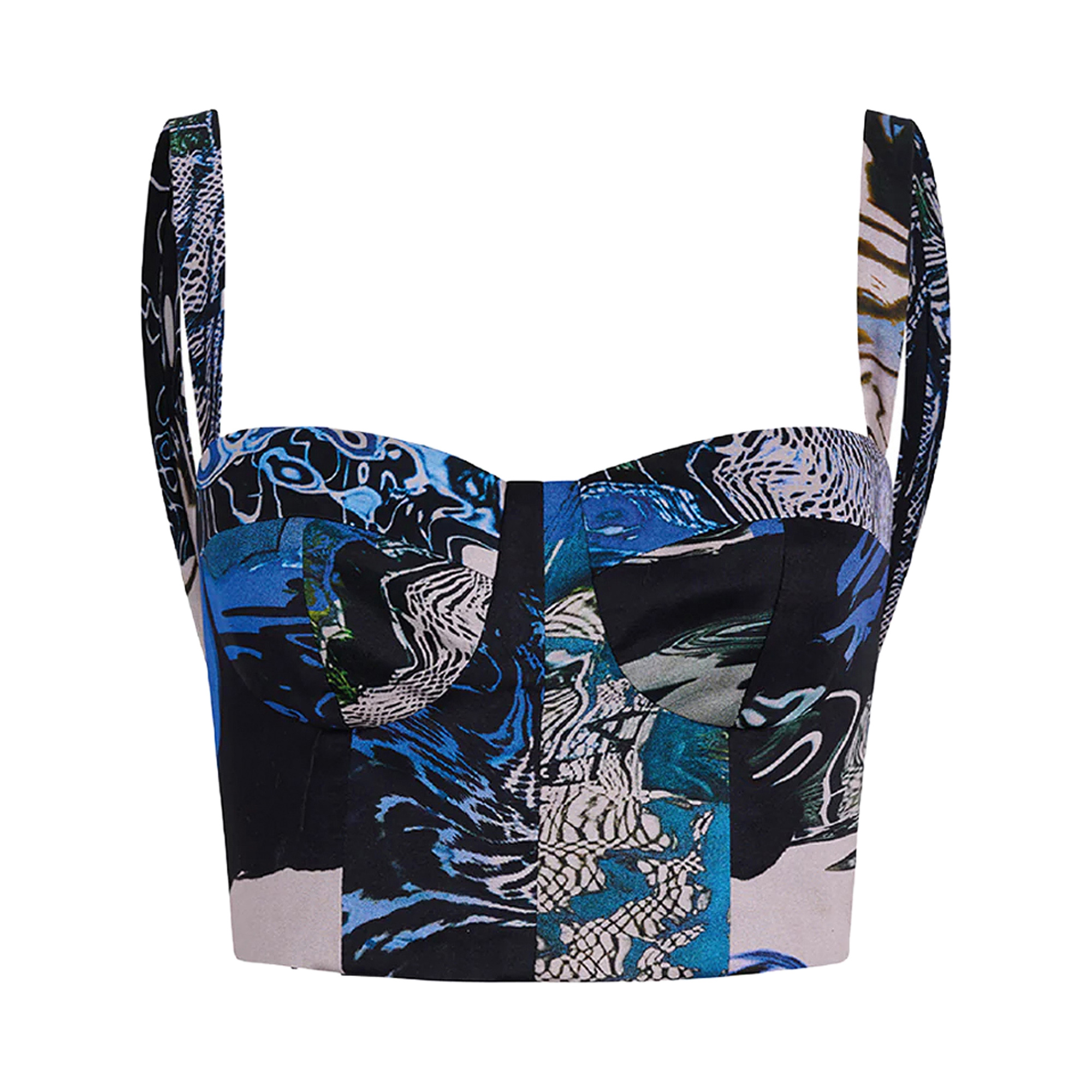 Reflection Sleeveless Bustier
