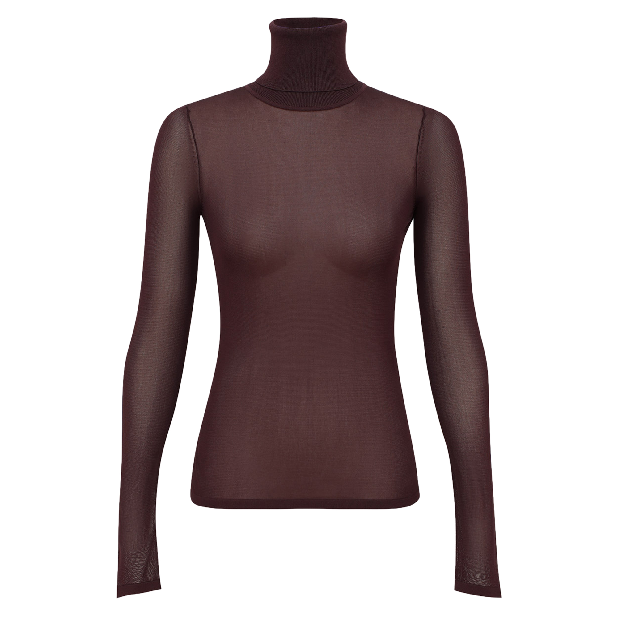 Fine Knit High Neck Top
