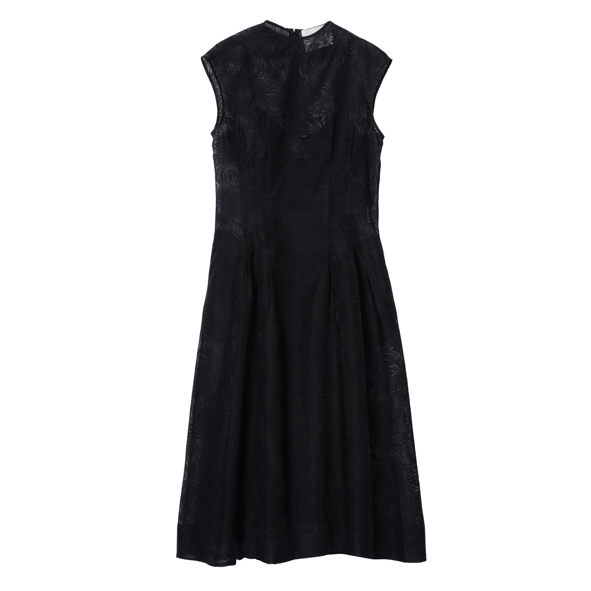 Floral Organza Midi Dress