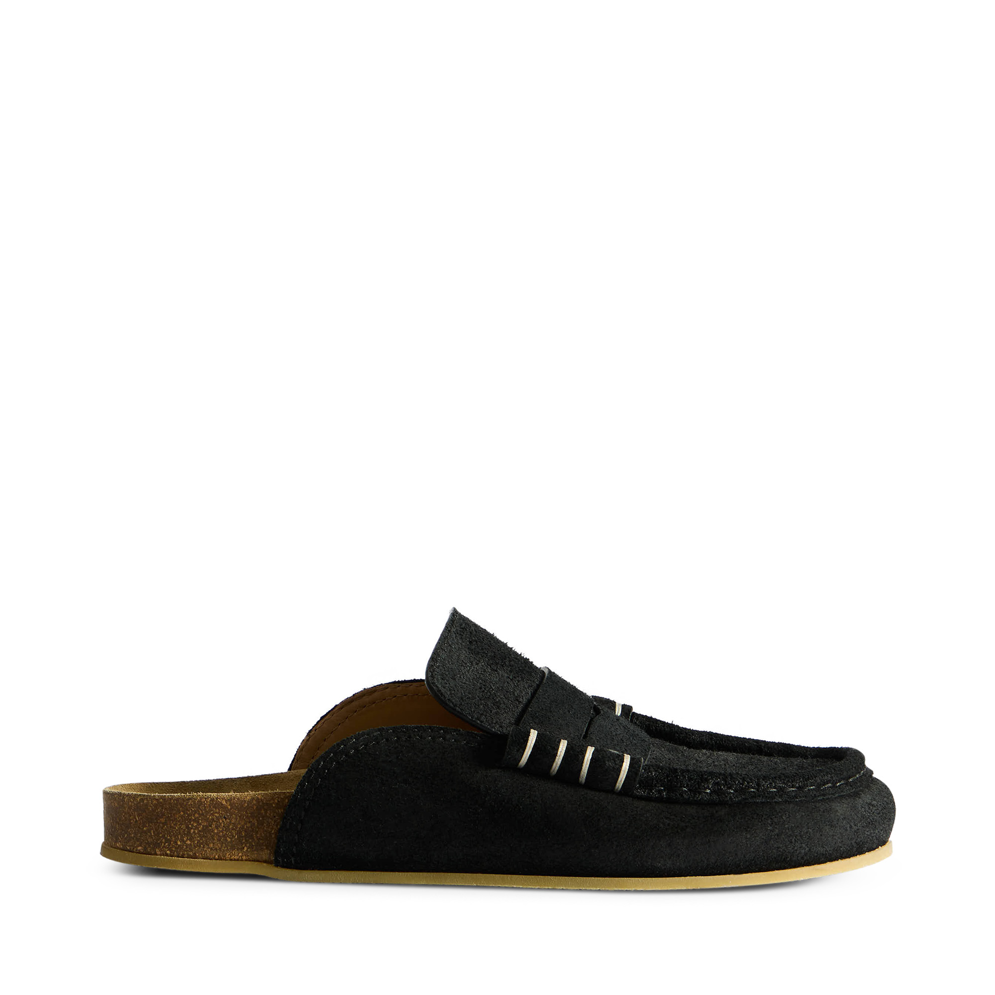 Stitch Loafer Mules