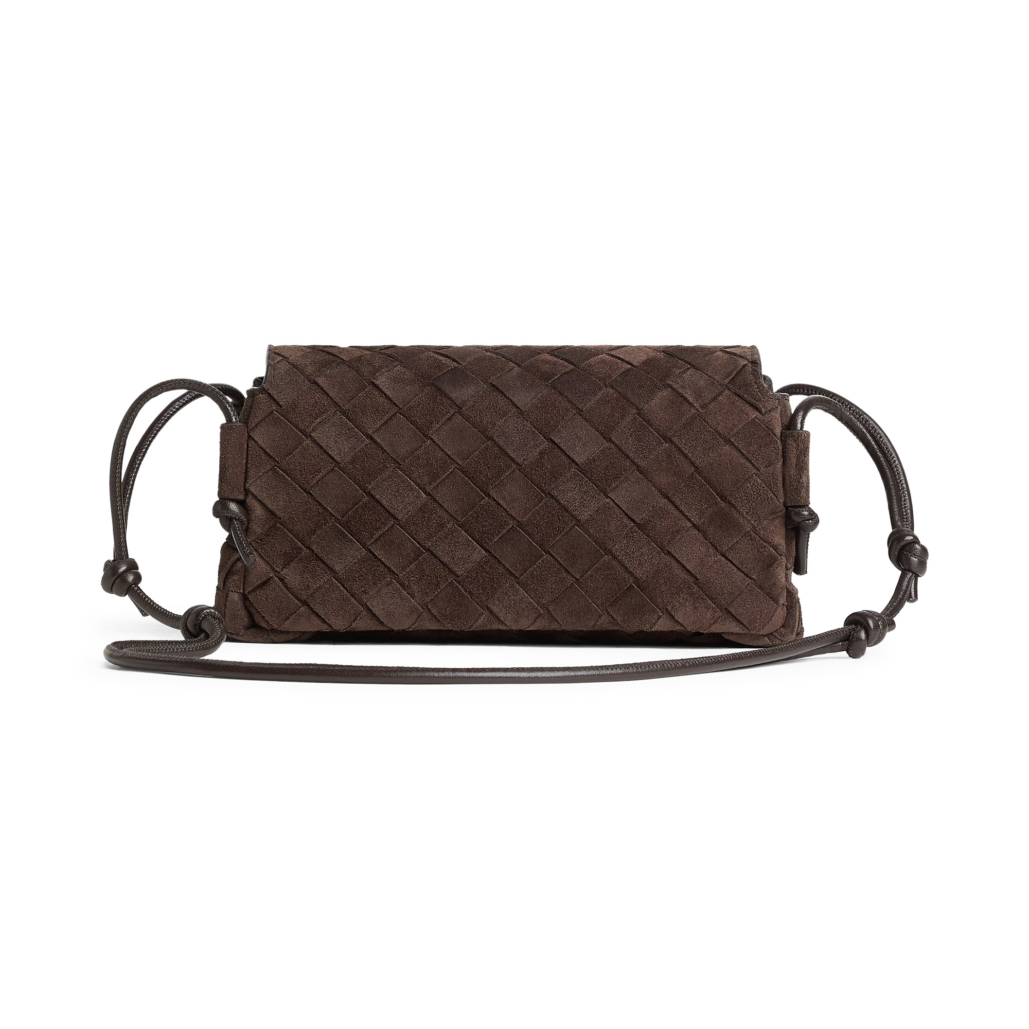 Notturno Suede Crossbody Bag