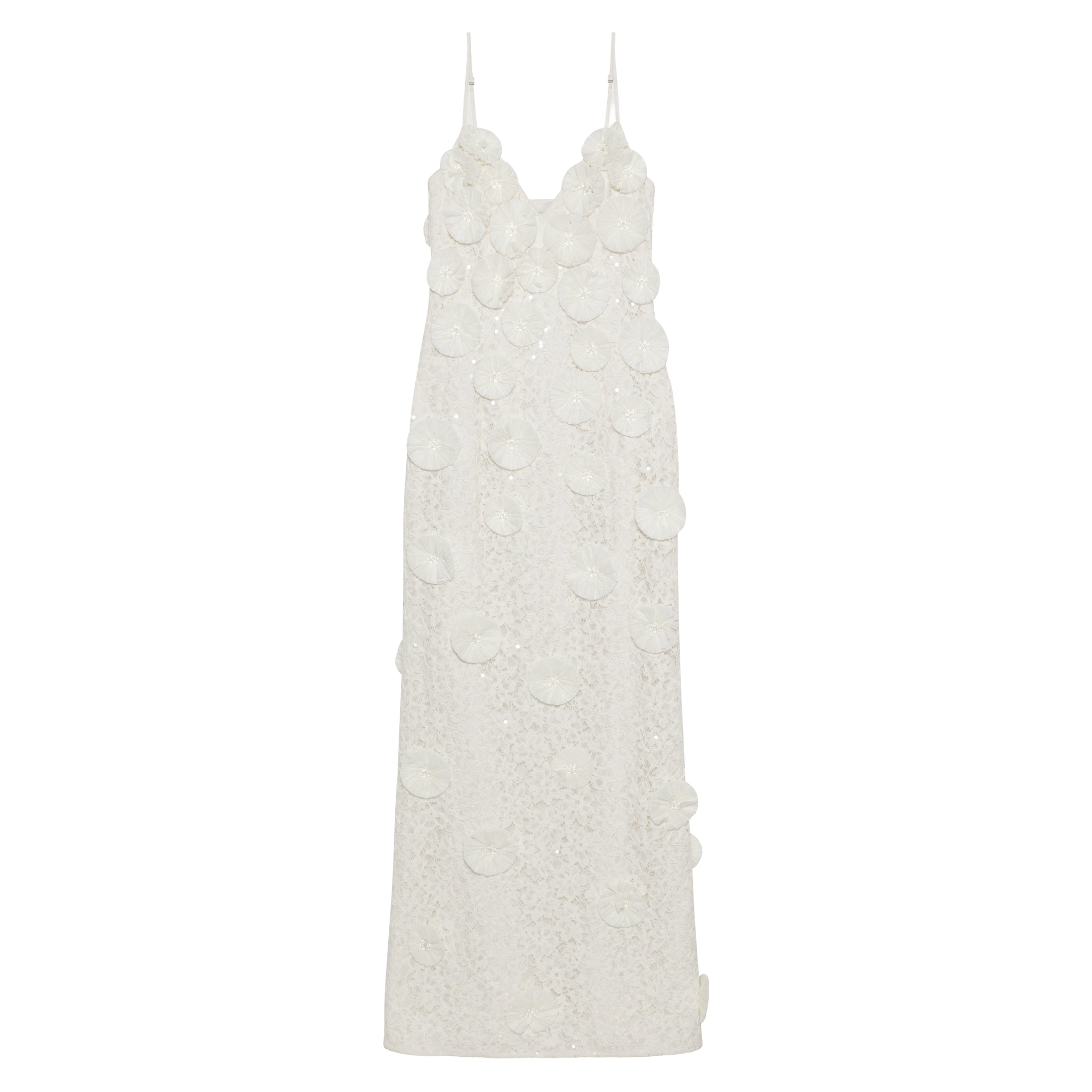 Maven Floral Raffia Gown