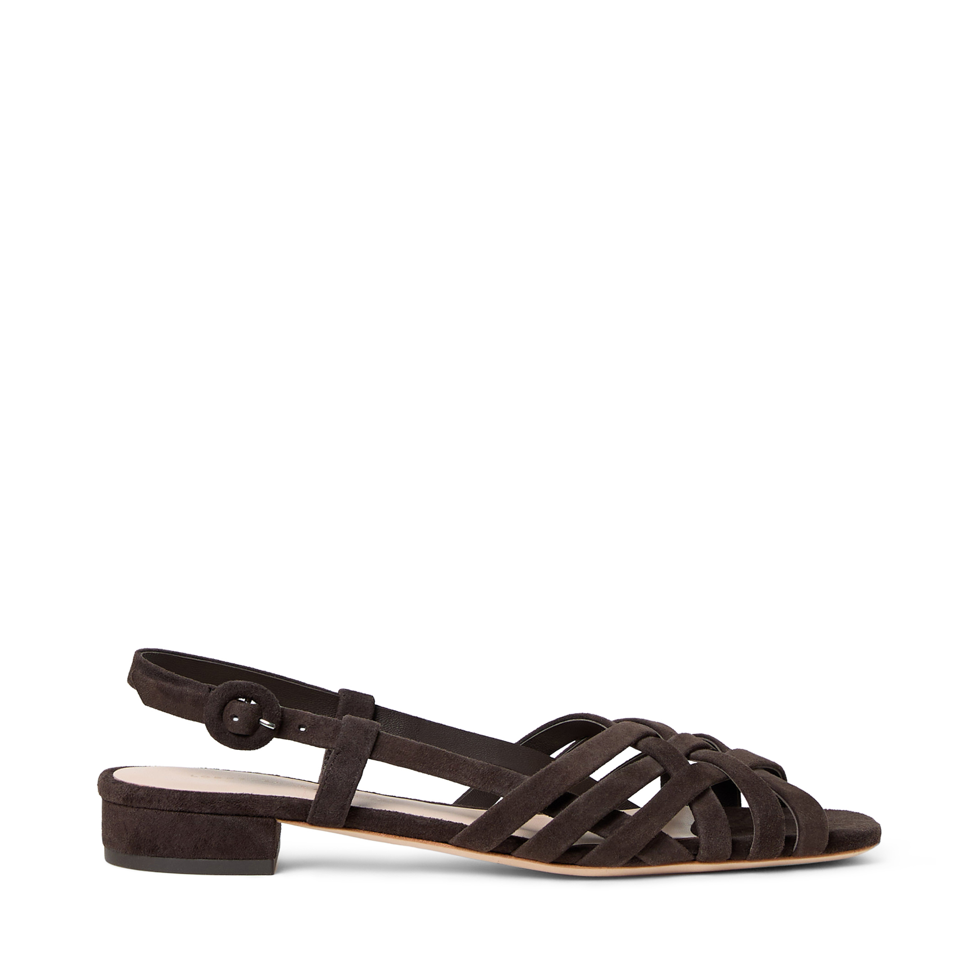 Lattice Sling Flat Sandal