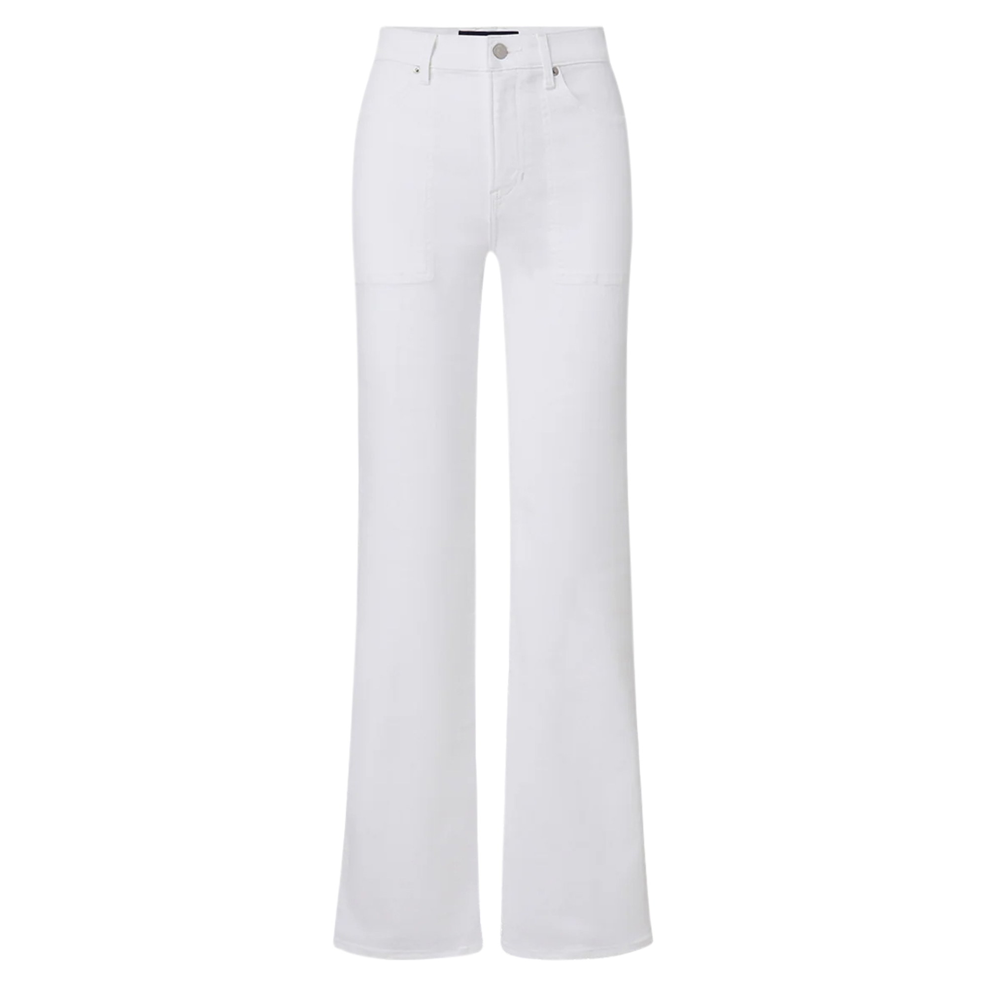 Crosbie Slim Wide-Leg Patch Pocket Jean