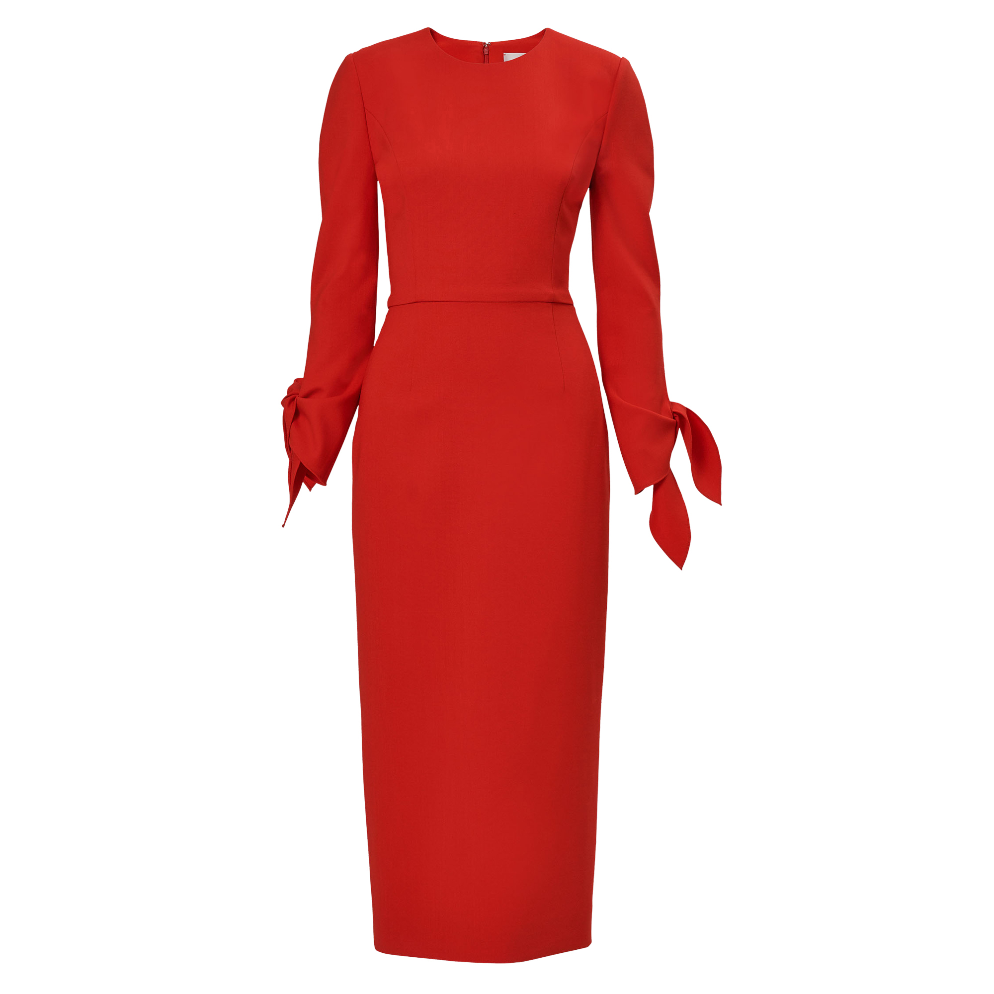 Tie Detail Midi Dress