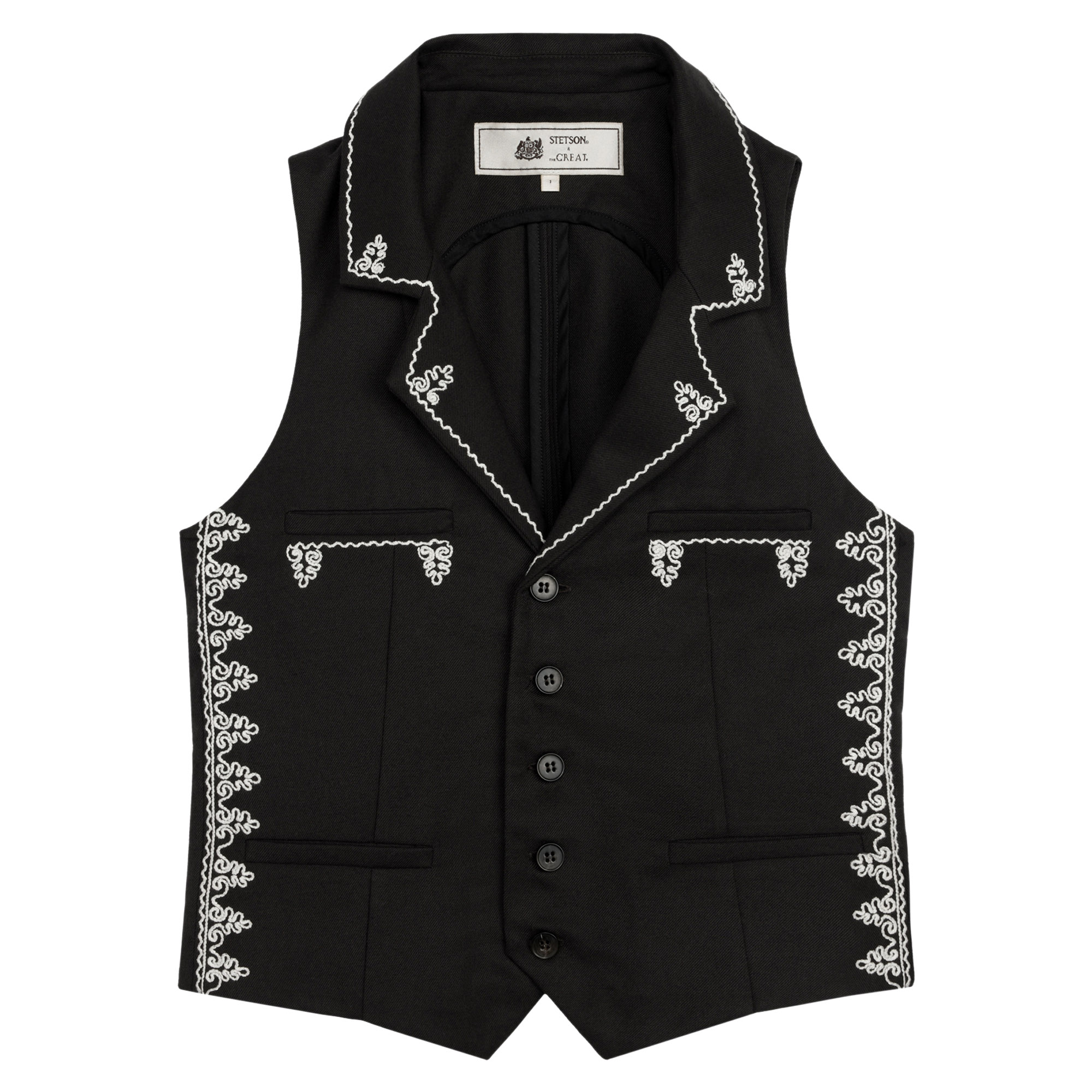 The Soutache Suit Vest
