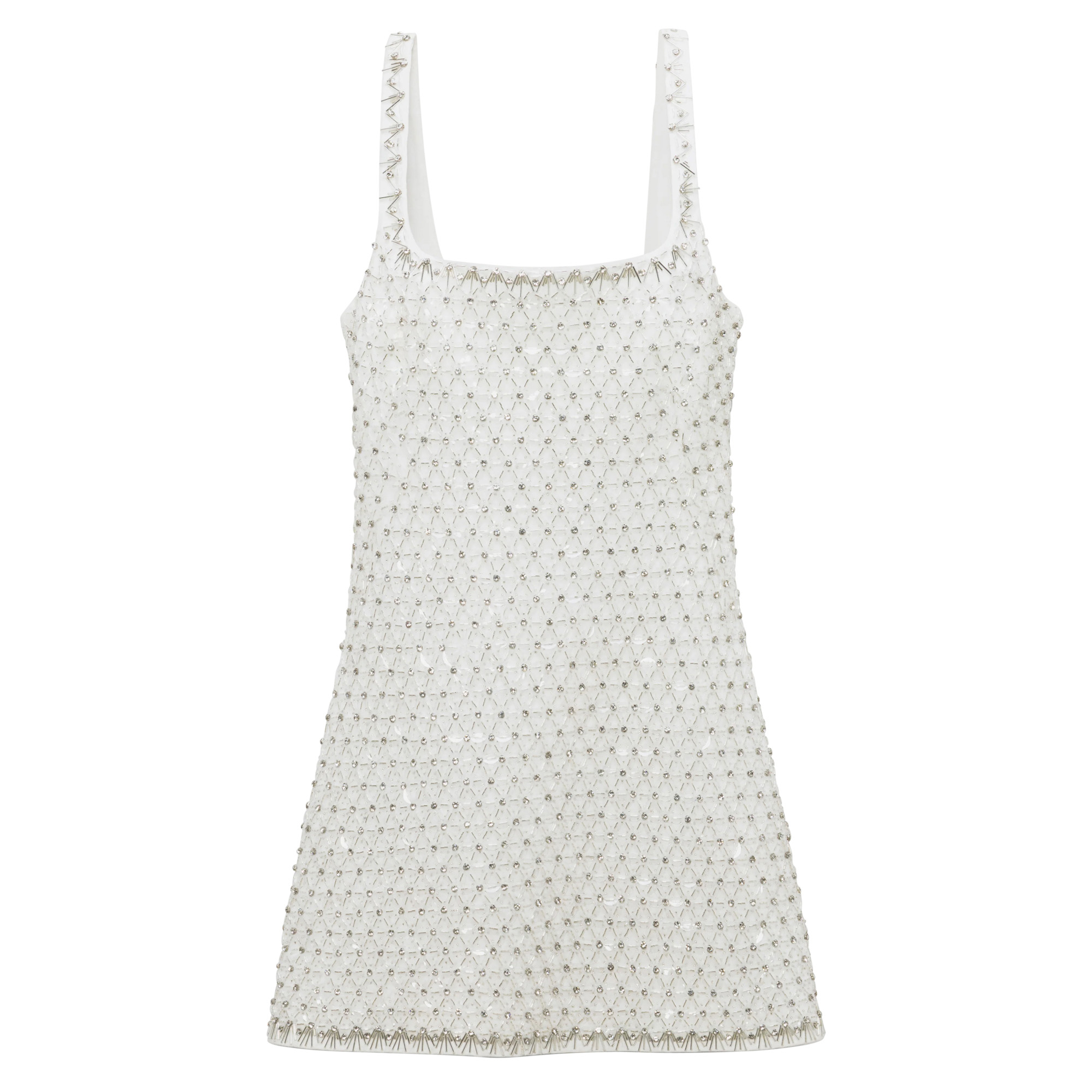 Ziva Sleeveless Embellished Mini Dress