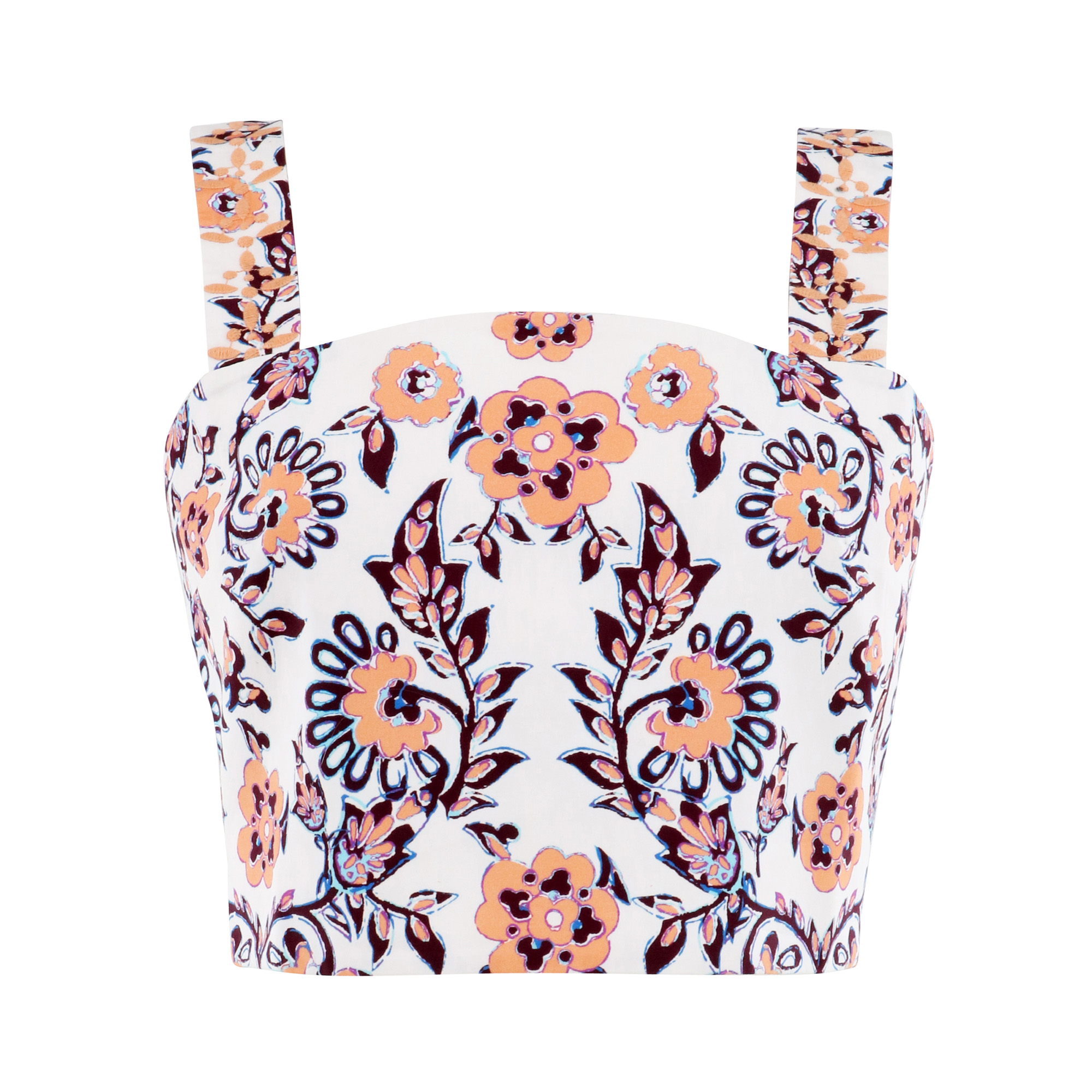 Laura Sleeveless Cropped Top