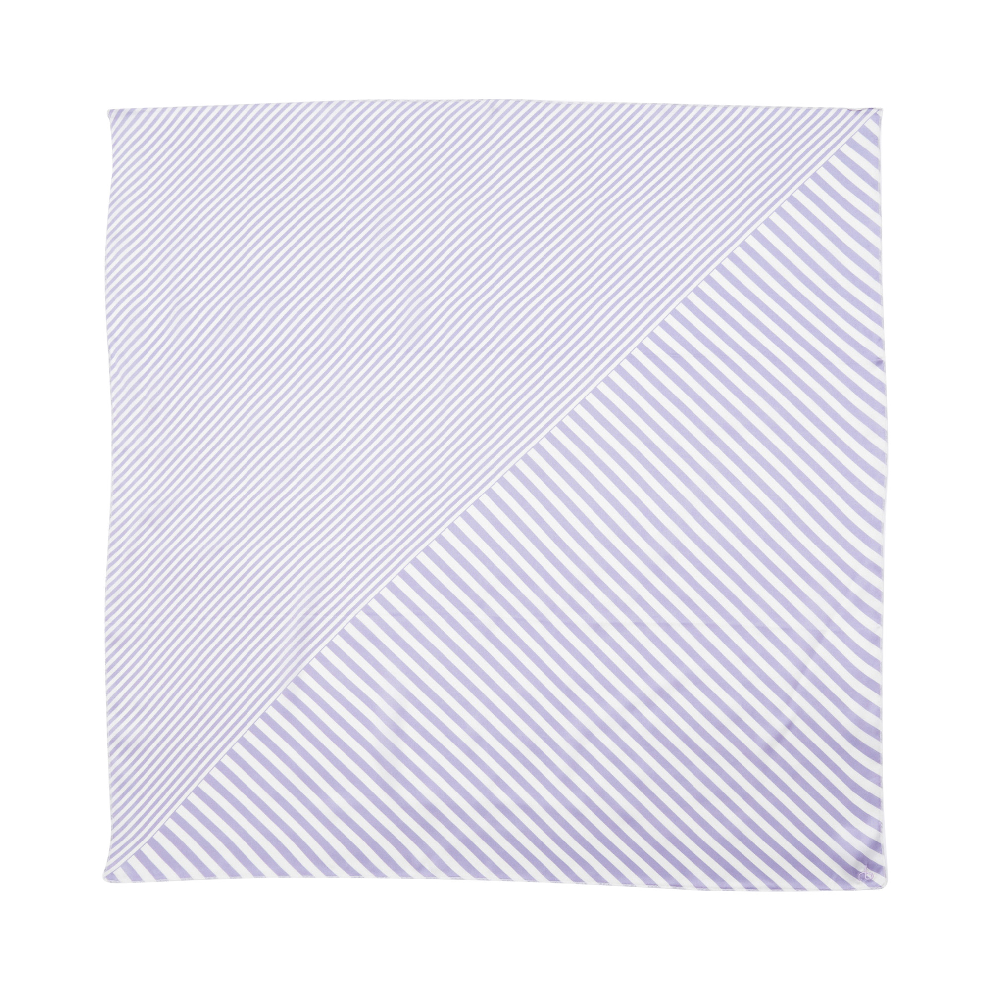 Gia Striped Italian Silk Scarf