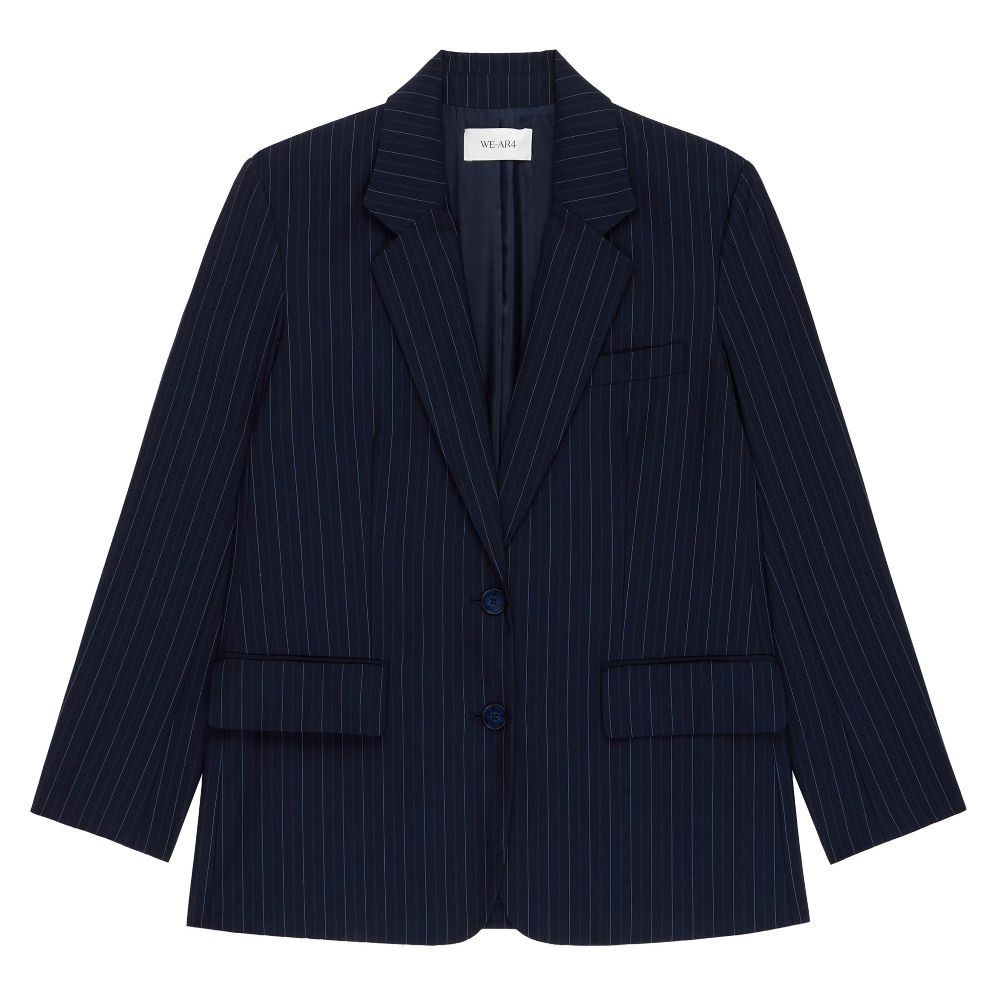 The Diana Pinstriped Blazer