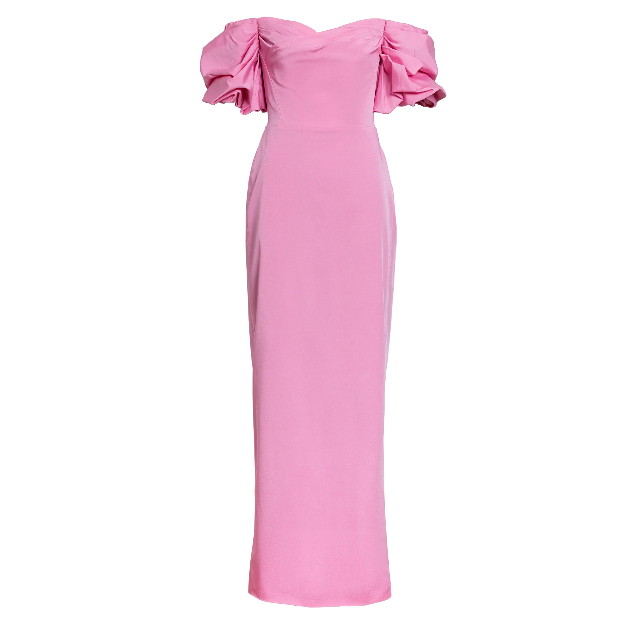 Tess Off-The-Shoulder Puff Sleeve Gown
