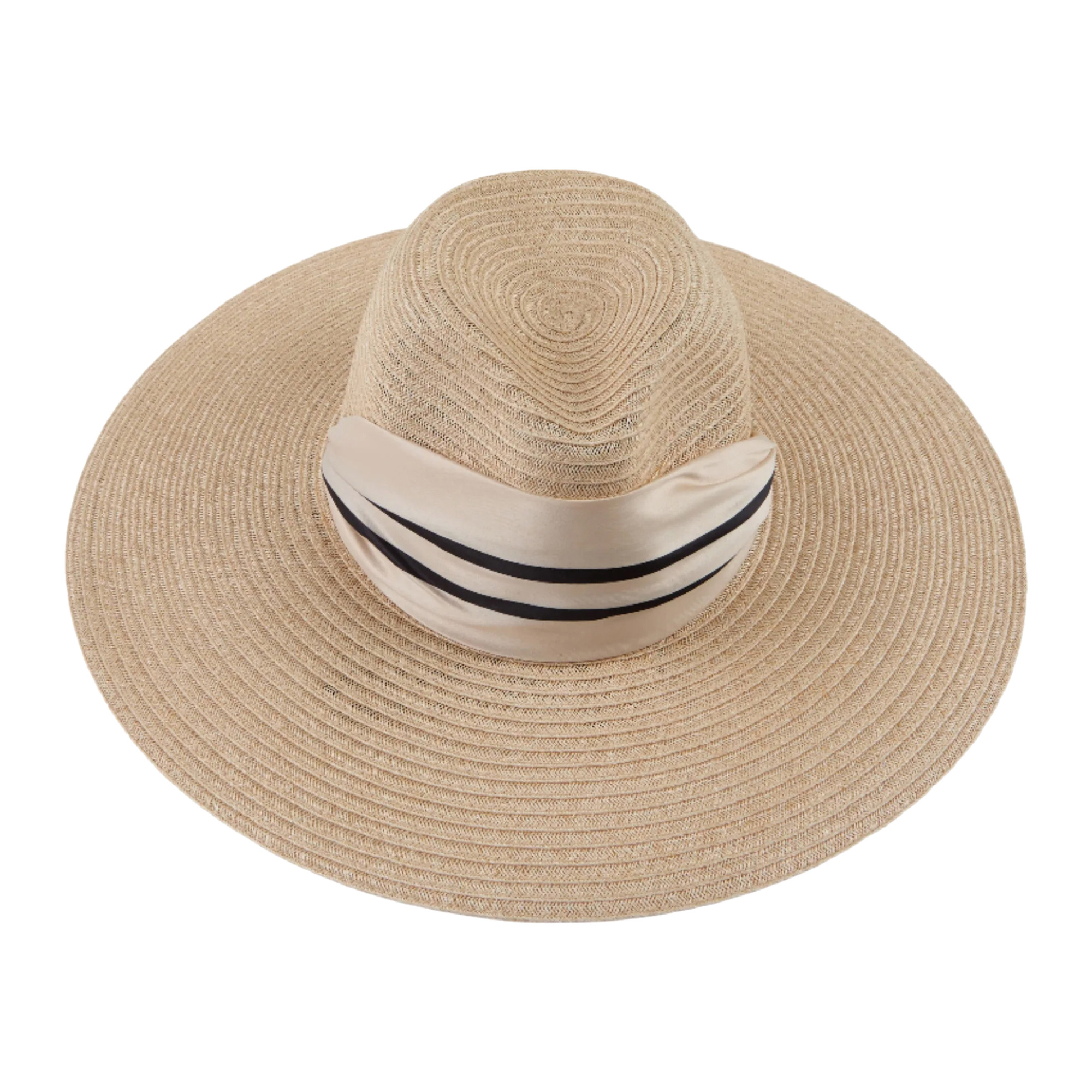 Cassidy Vented Hemp Wide Brim Fedora