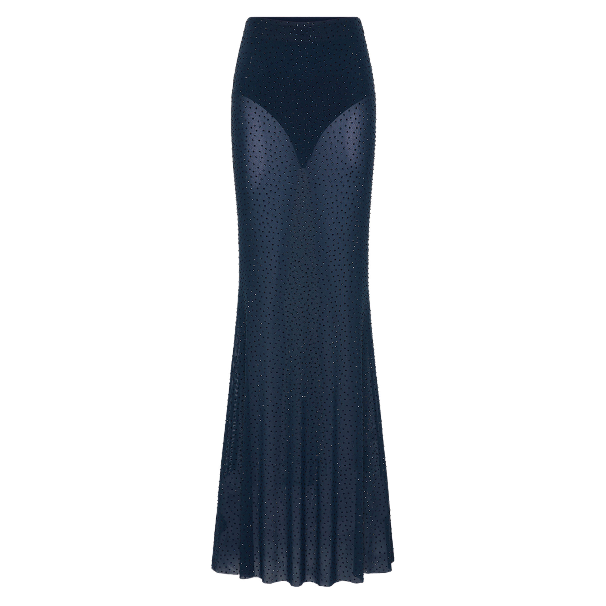 Elivera Sequin Mesh Maxi Skirt