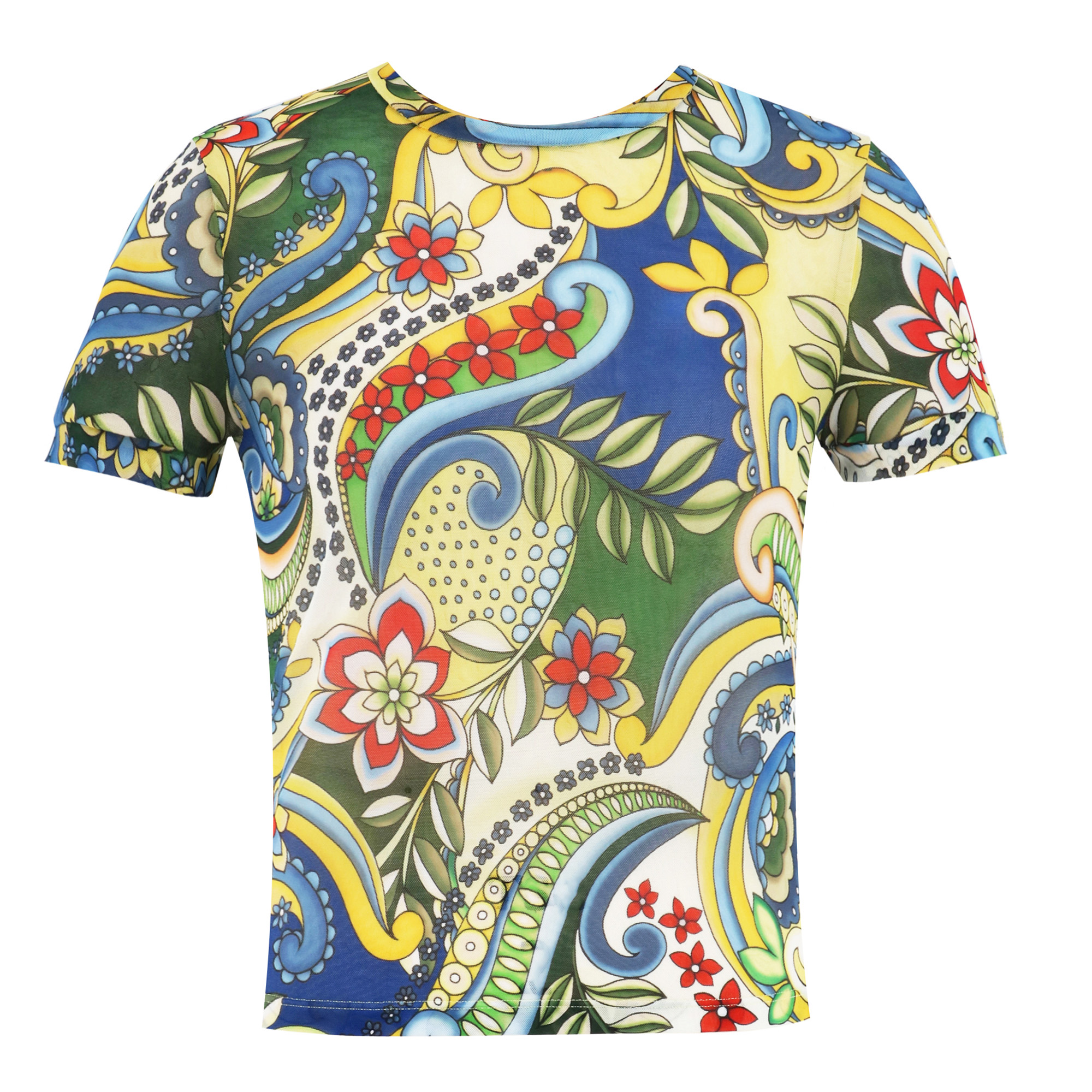 Tess Short Sleeve Crew Neck Tee