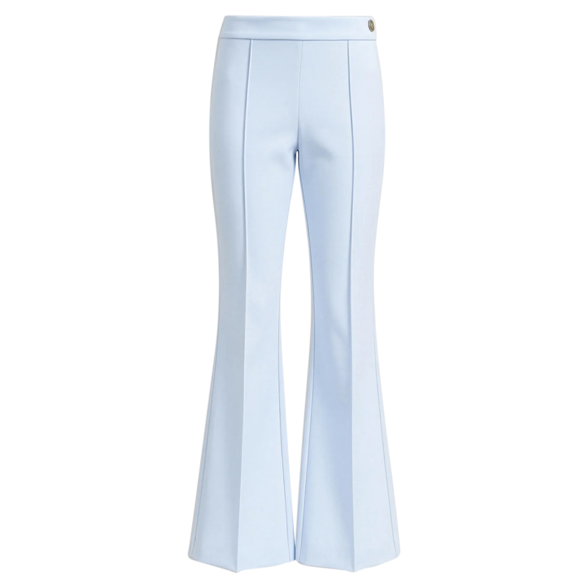Lola High Rise Side Zip Flared Ankle Pant