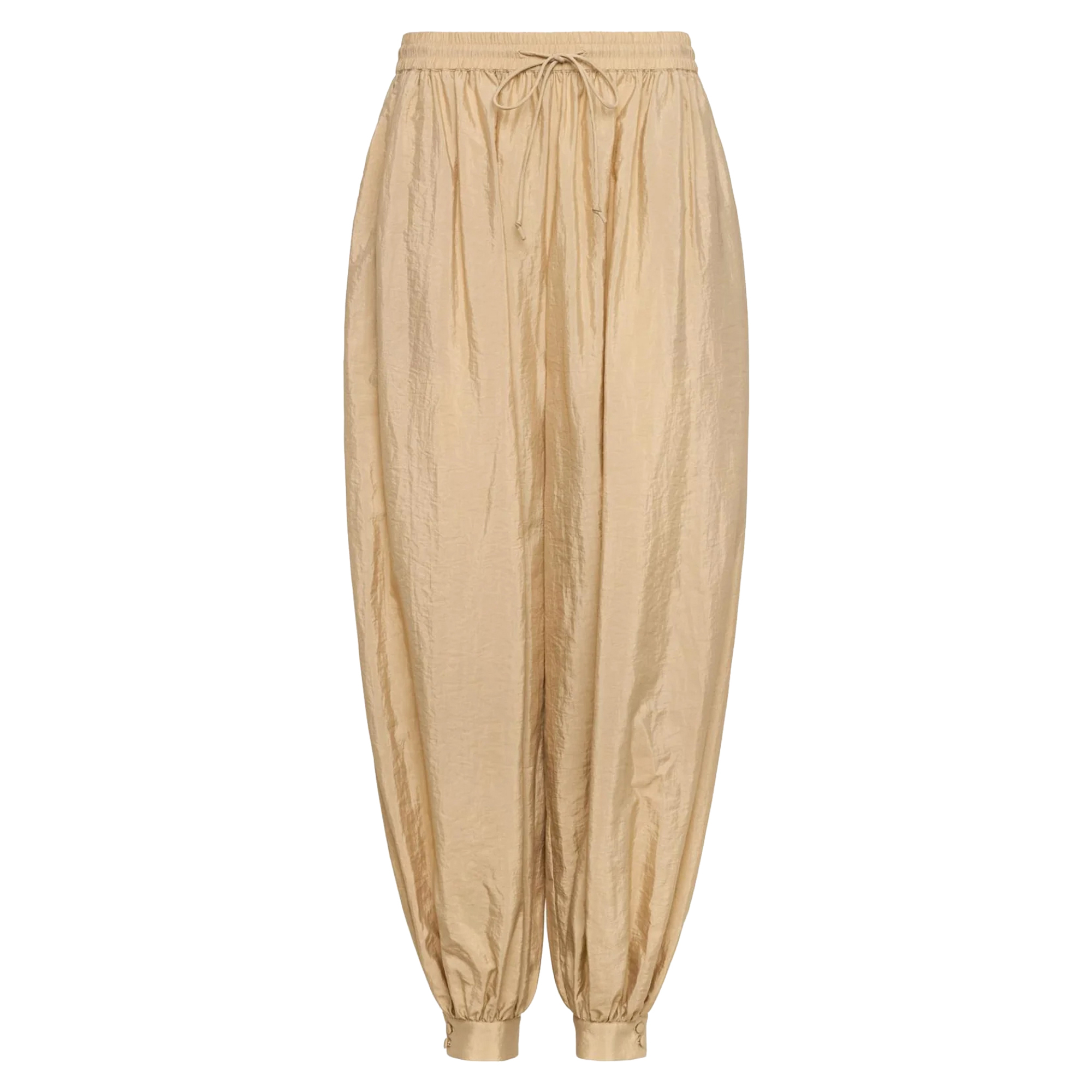 Verne Tumbled Woven Balloon-Cut Pant