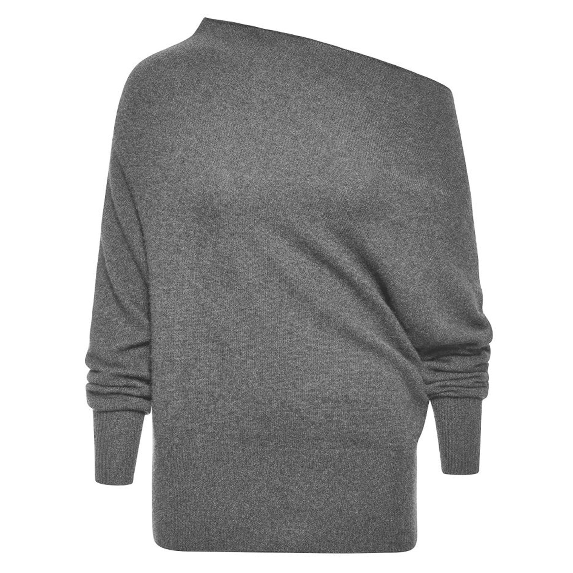 Lori Off-The-Shoulder Cashmere Sweater